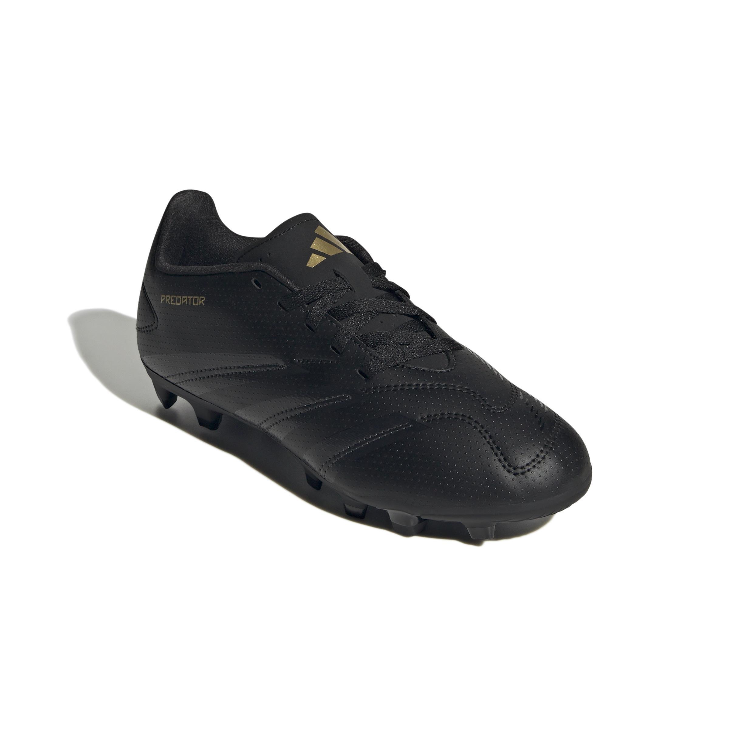 Unisex Kids Predator Club Flexible Ground Boots, Black, , large image number 2