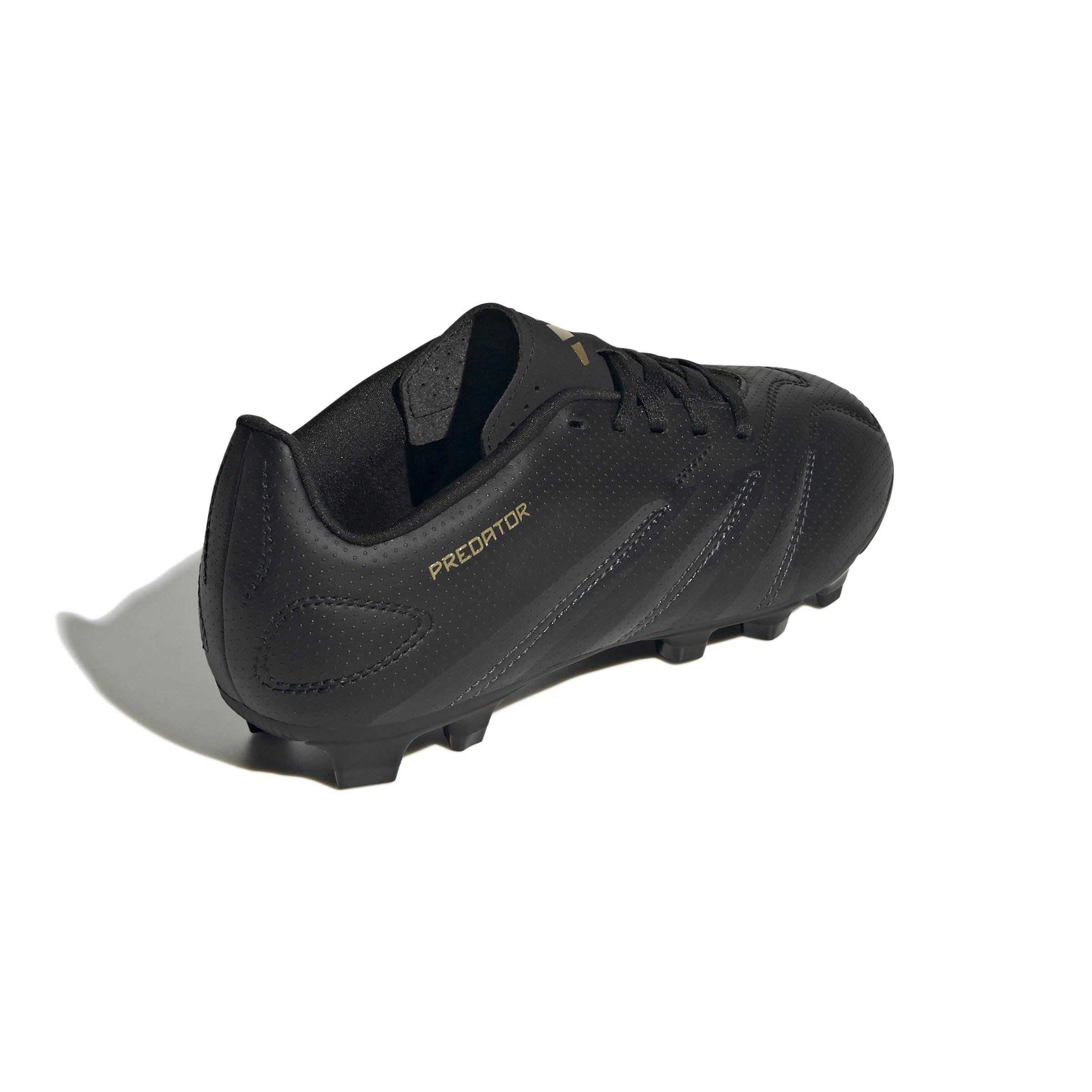Unisex Kids Predator Club Flexible Ground Boots, Black, , large image number 3