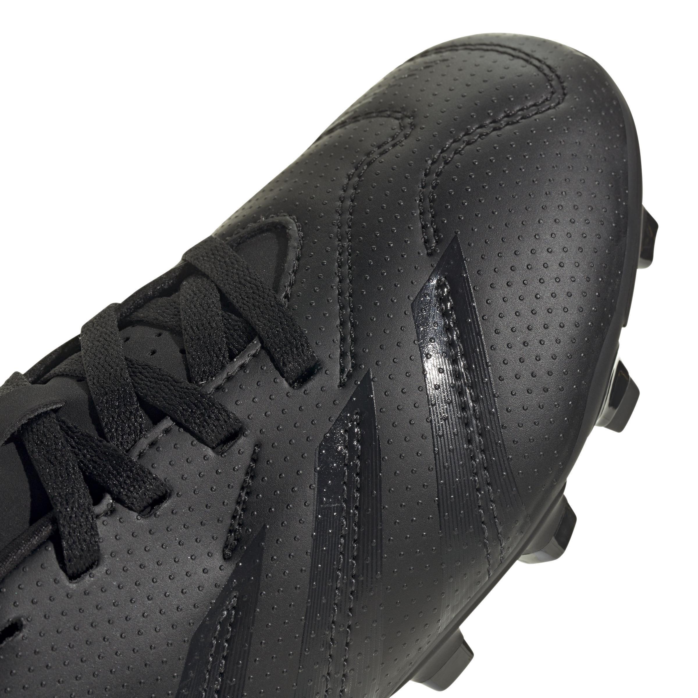Unisex Kids Predator Club Flexible Ground Boots, Black, , large image number 4