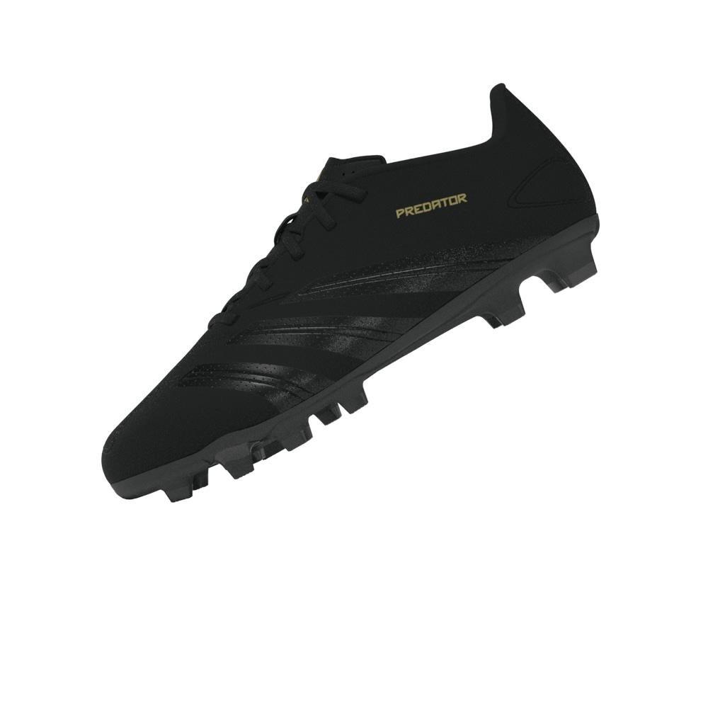 Unisex Kids Predator Club Flexible Ground Boots, Black, , large image number 7
