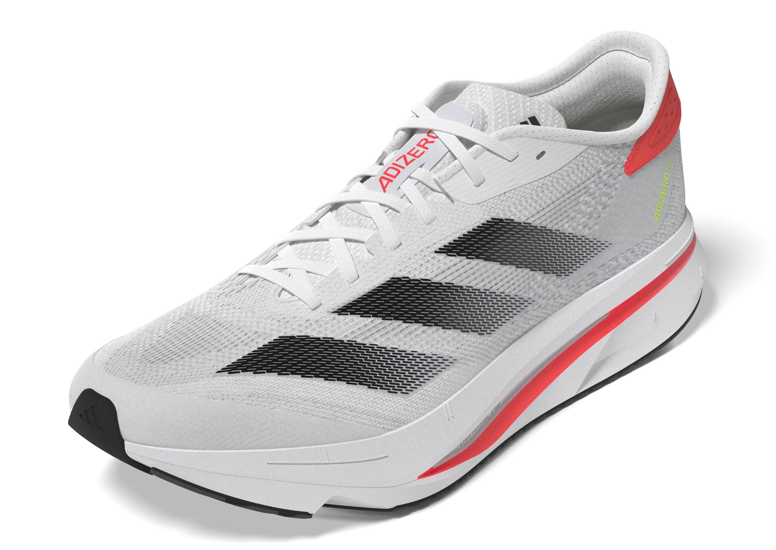 Adizero Sl2 Running Shoes, White, A901_ONE, large image number 12