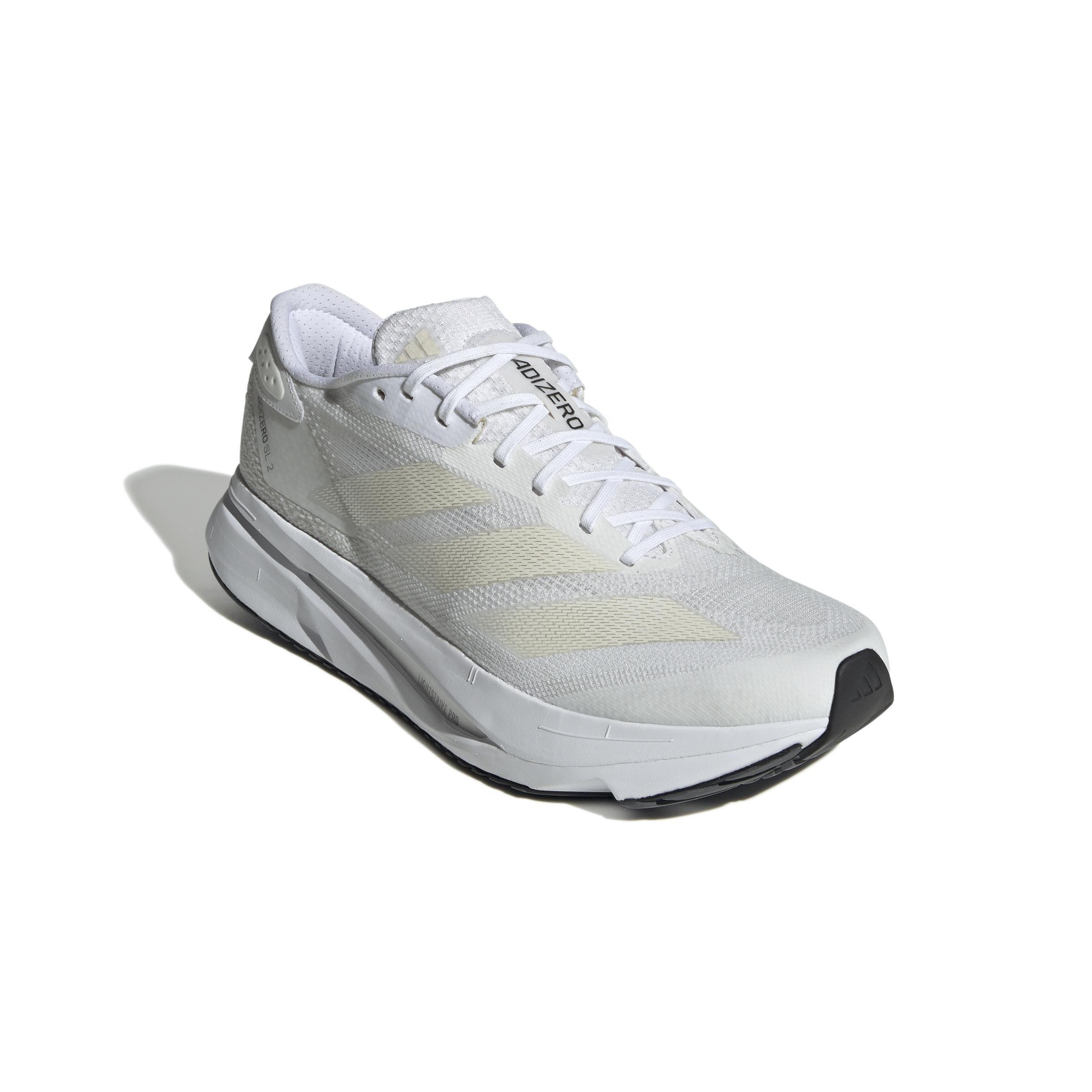 Adizero Sl2 Running Shoes, White, A901_ONE, large image number 4