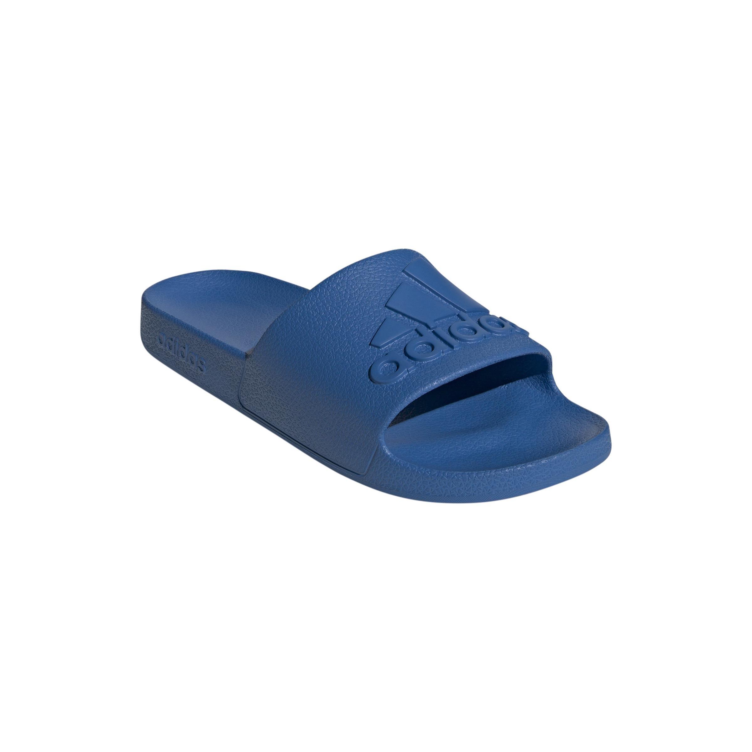 Unisex Adilette Aqua Slides, Blue, , large image number 2