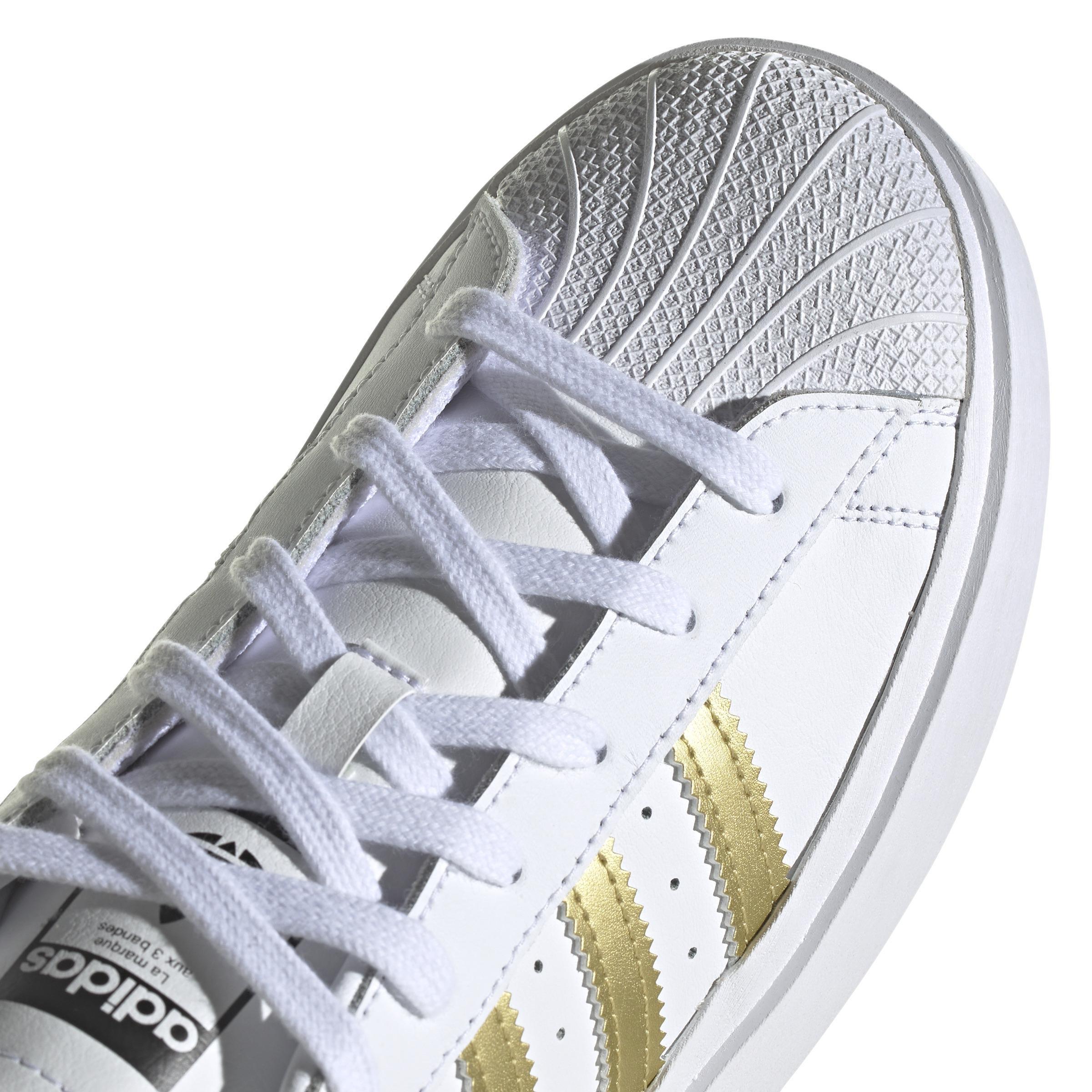 Superstar Bonega Shoes, White, A901_ONE, large image number 3