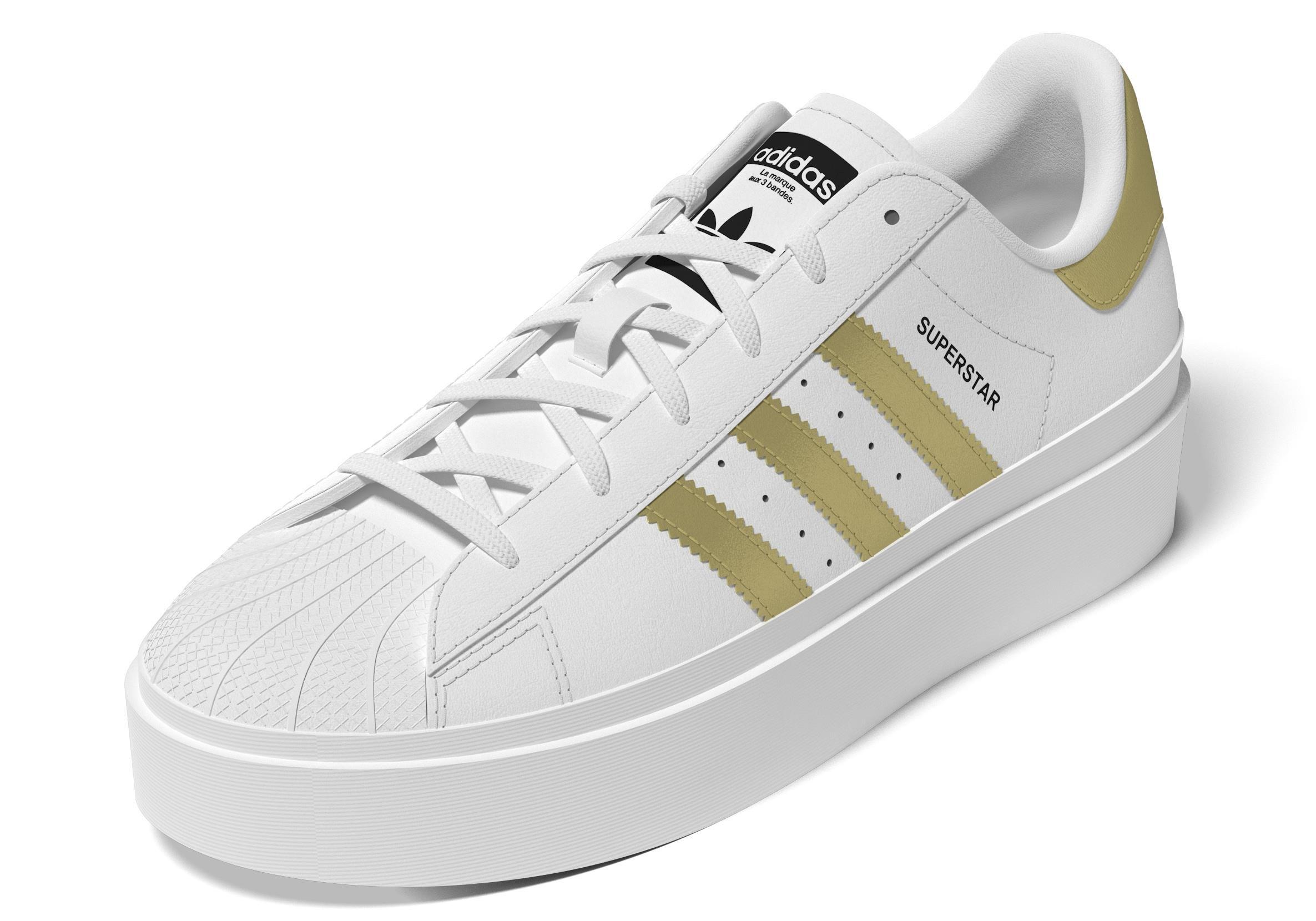 Superstar Bonega Shoes, White, A901_ONE, large image number 5