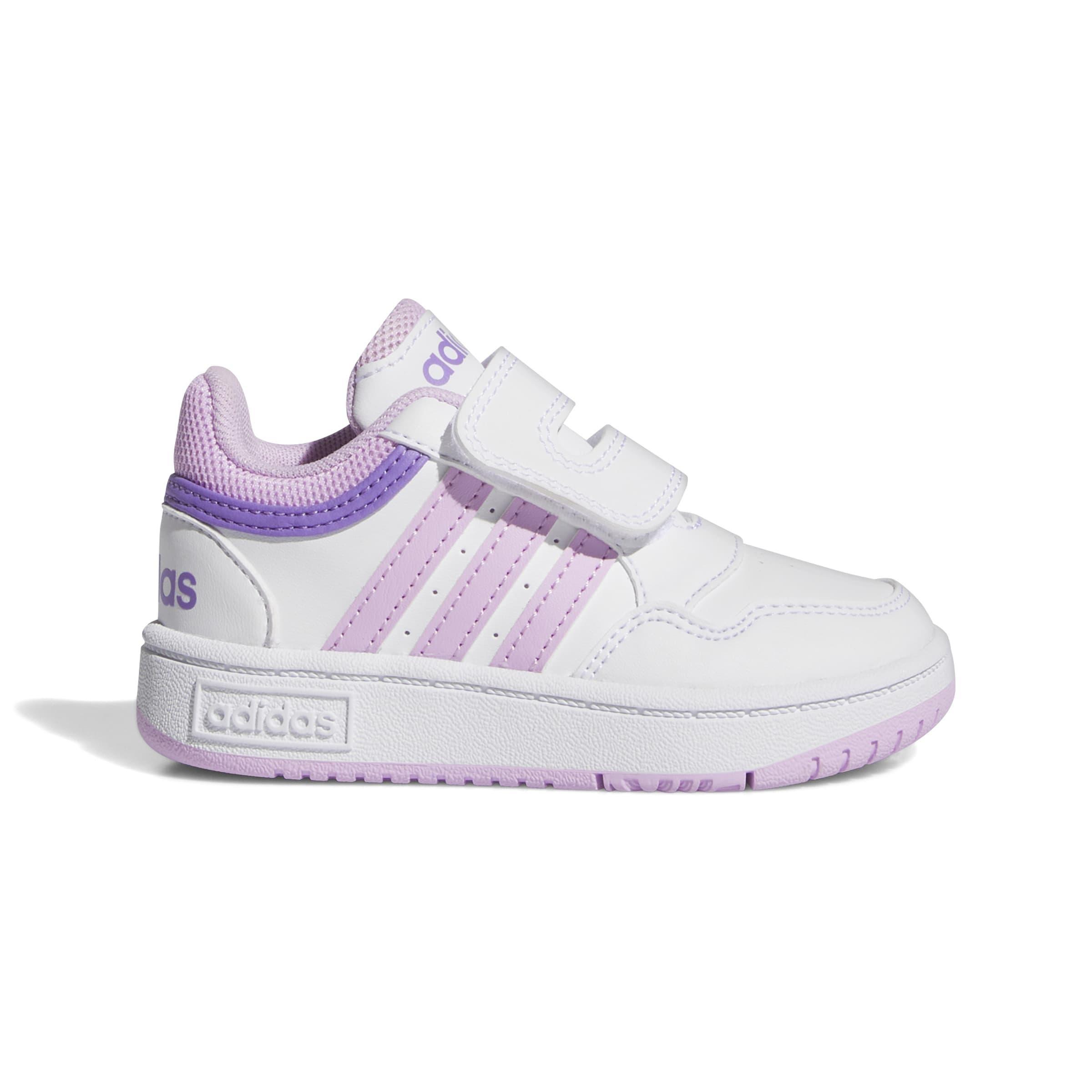 Unisex Kids Hoops Shoes, White, A901_ONE, large image number 0