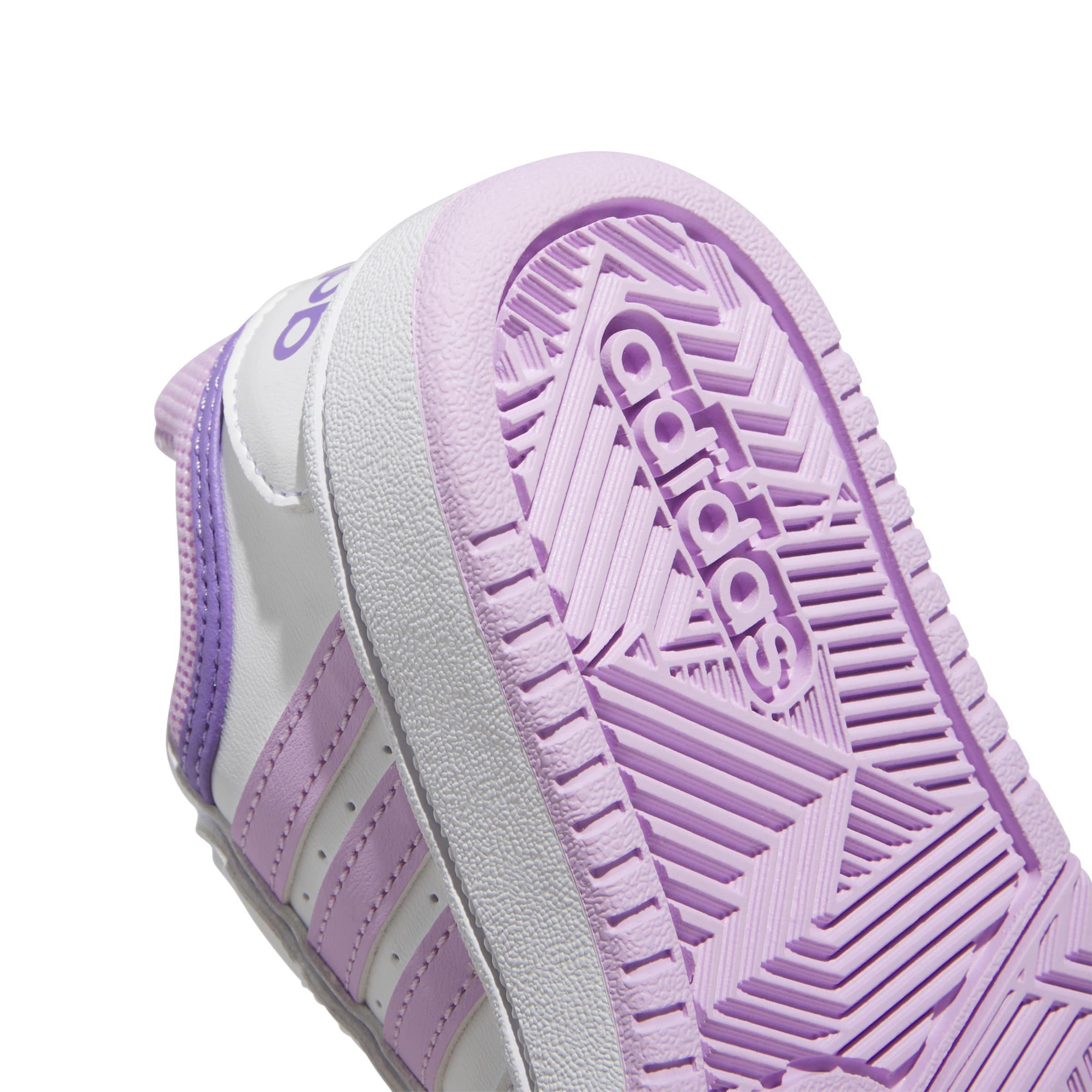 Unisex Kids Hoops Shoes, White, A901_ONE, large image number 5