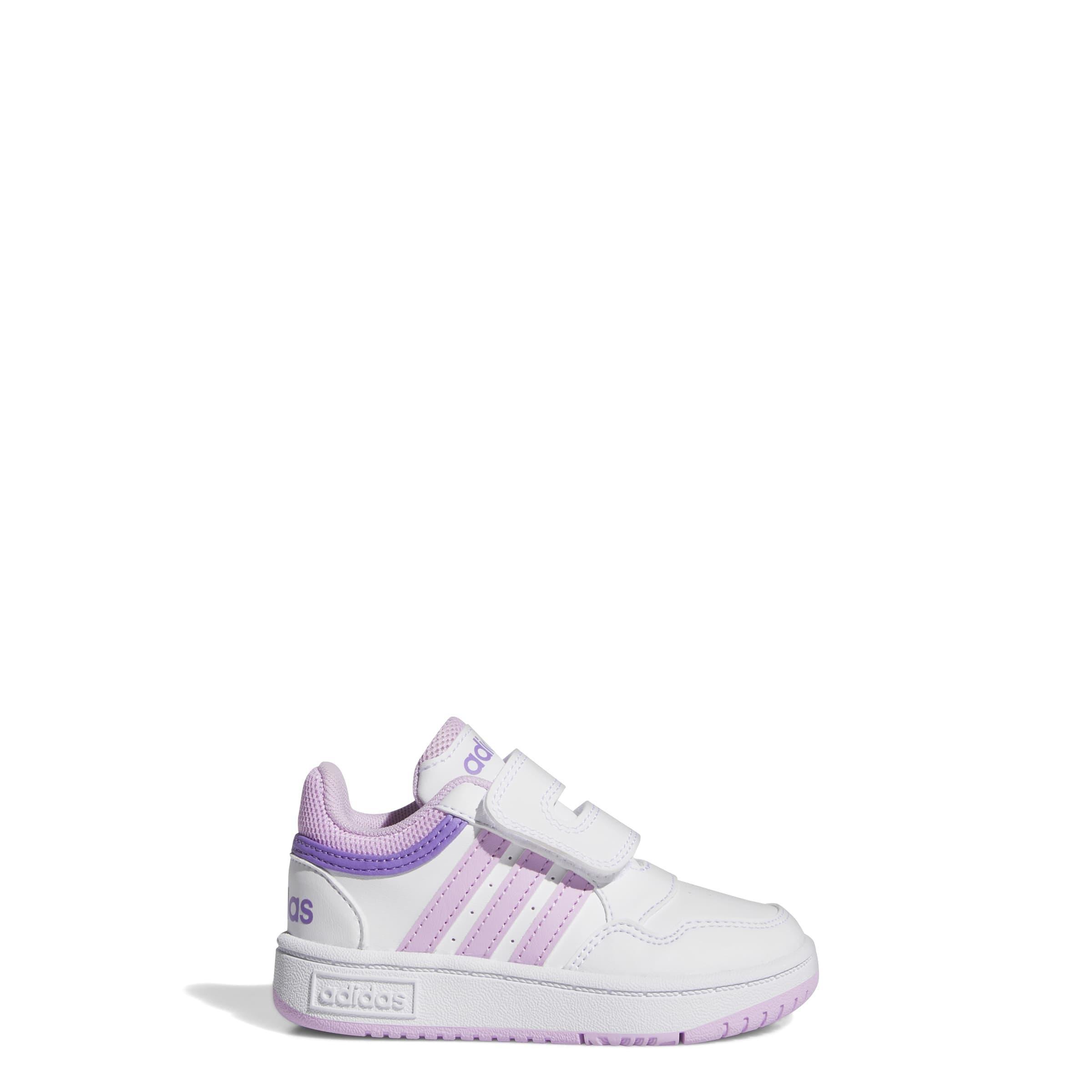Unisex Kids Hoops Shoes, White, , large image number 10