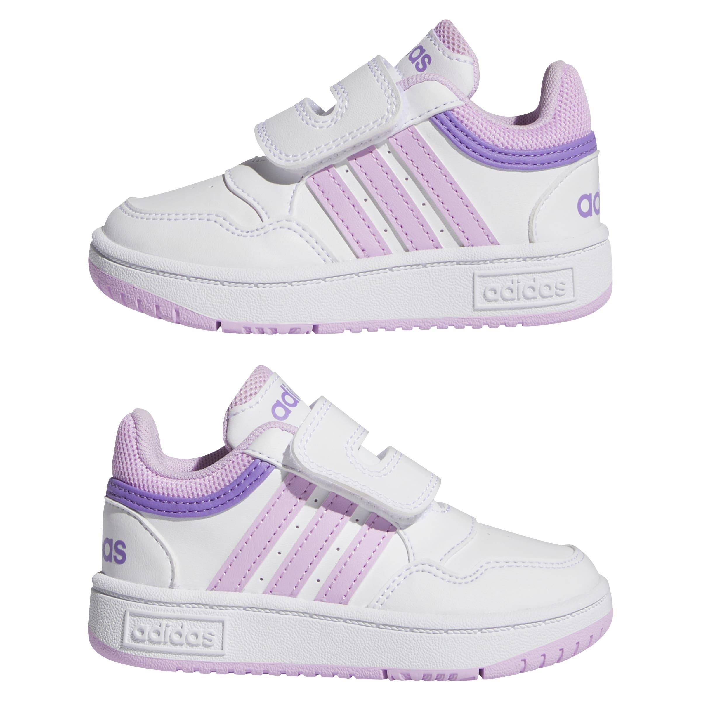 Unisex Kids Hoops Shoes, White, A901_ONE, large image number 11
