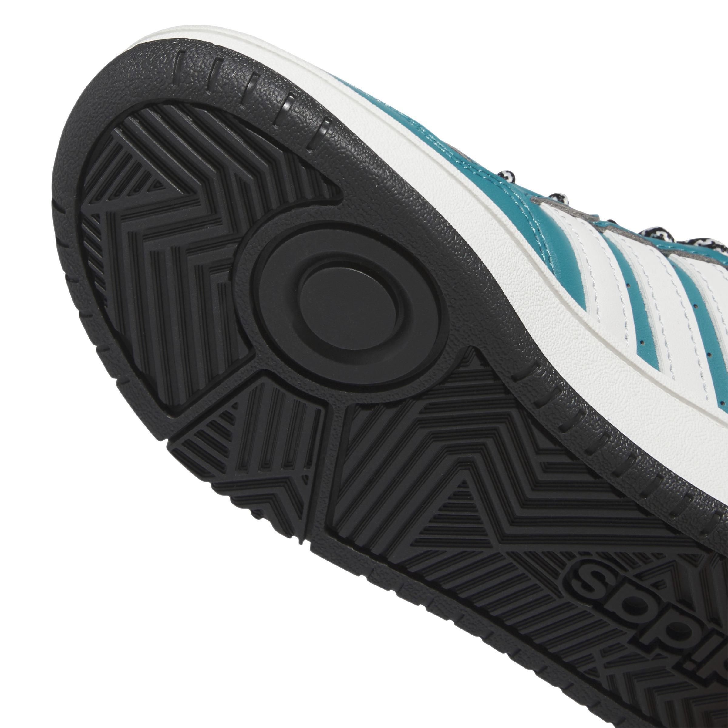 Unisex Hoops 3.0 Shoes, Turquoise, A901_ONE, large image number 2