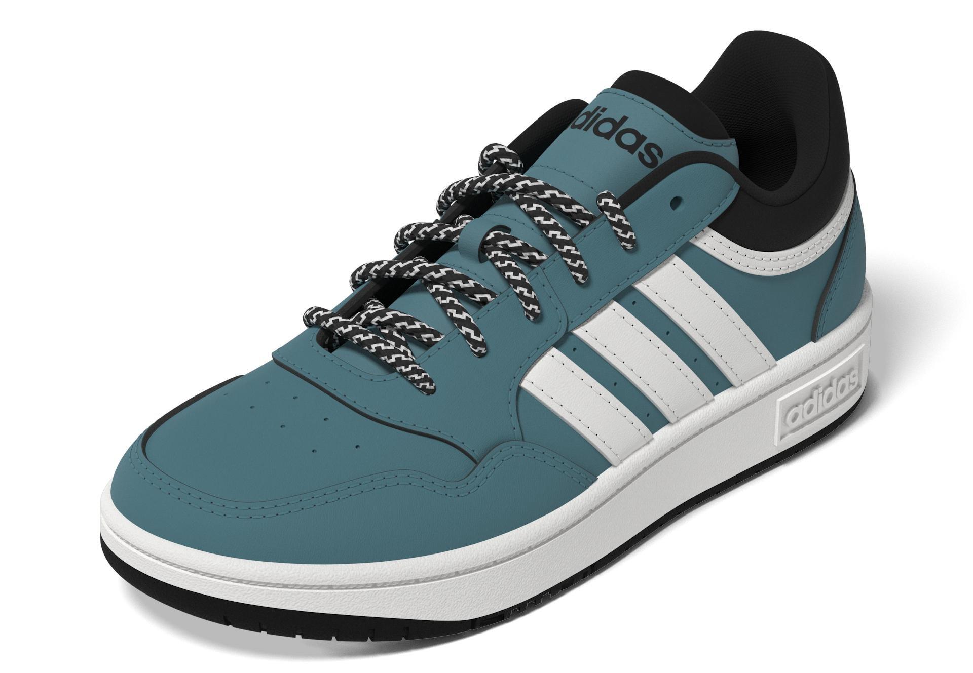 Unisex Hoops 3.0 Shoes, Turquoise, A901_ONE, large image number 5