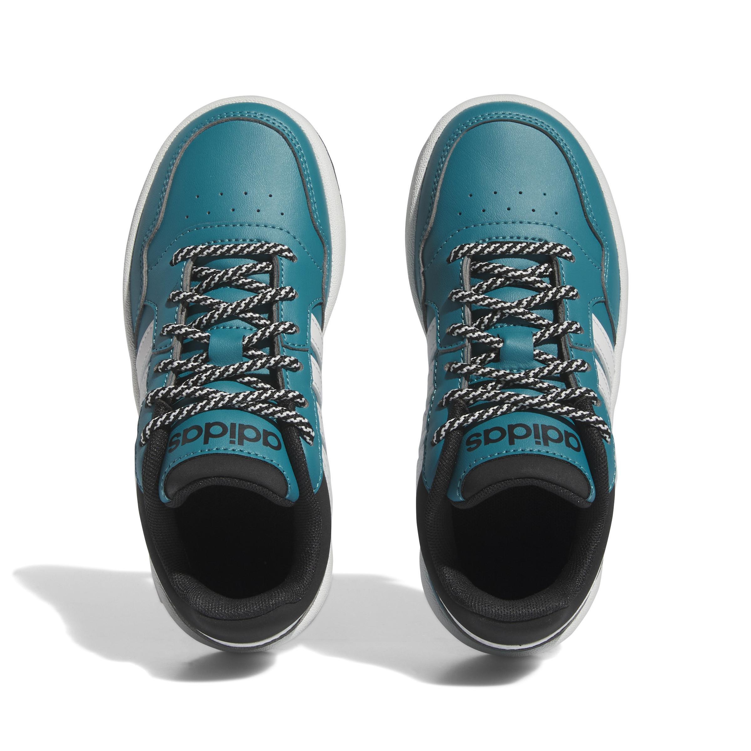 Unisex Hoops 3.0 Shoes, Turquoise, A901_ONE, large image number 13