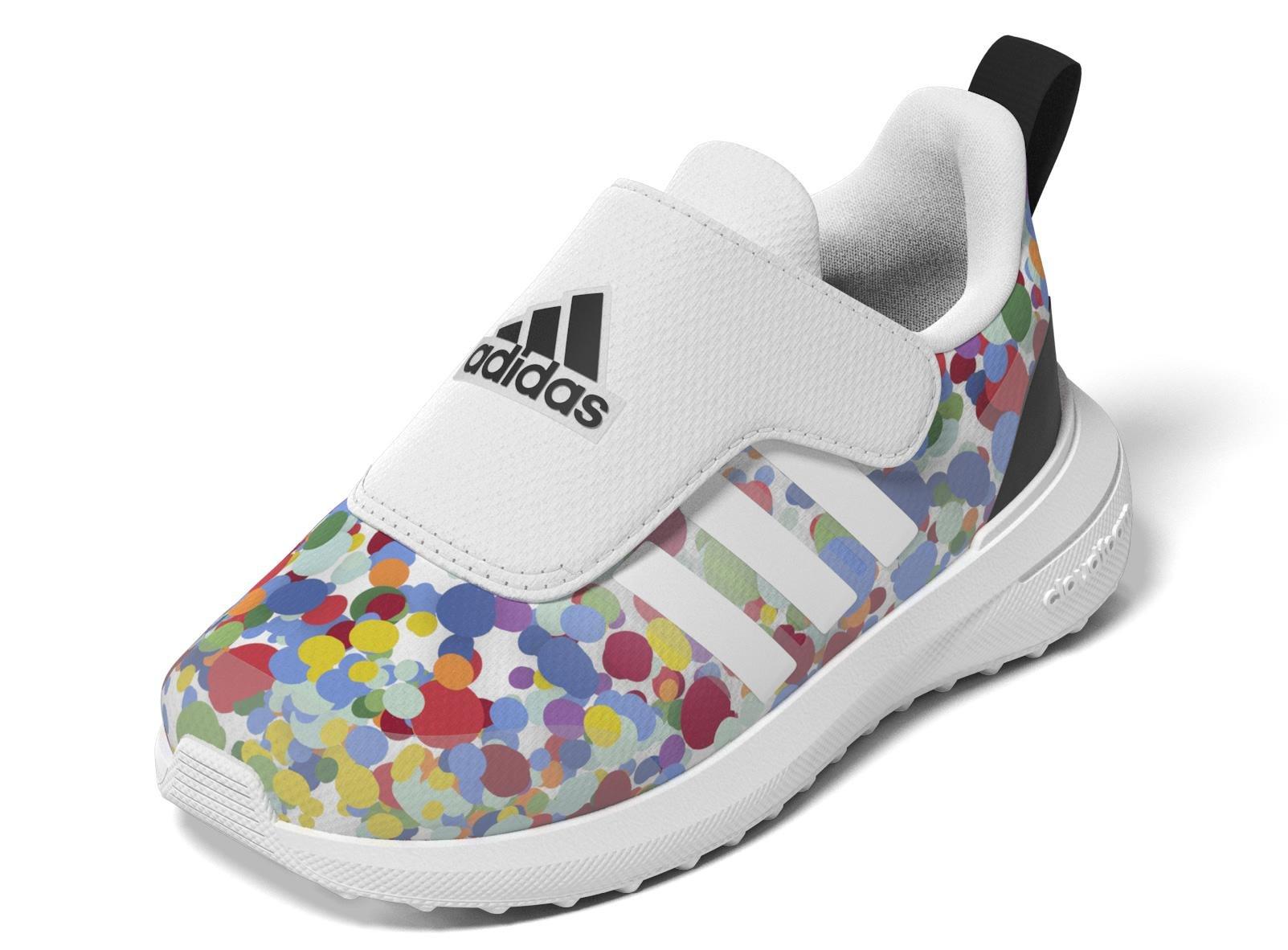 Unisex Kids Fortarun 2.0 Shoes, White, , large image number 6