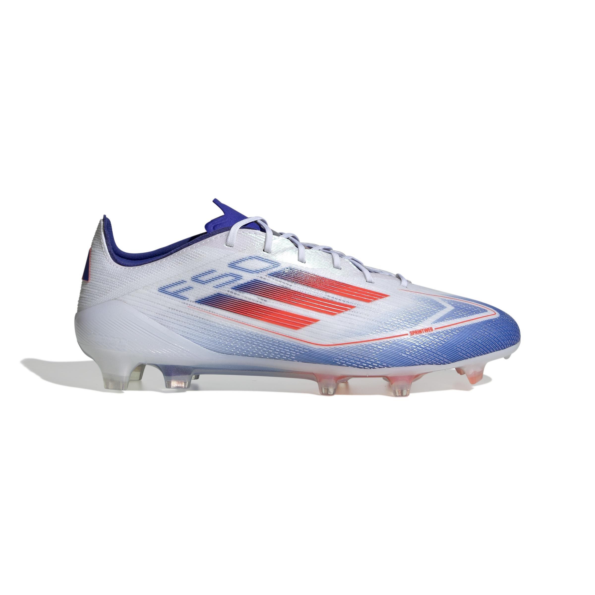 Unisex F50 Elite Firm Ground Boots, White, A901_ONE, large image number 0