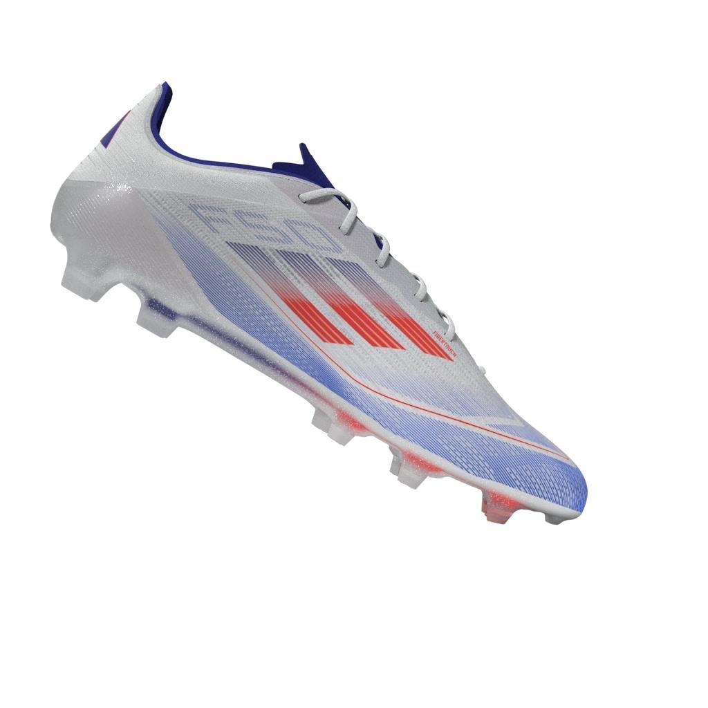 Unisex F50 Elite Firm Ground Boots, White, A901_ONE, large image number 10
