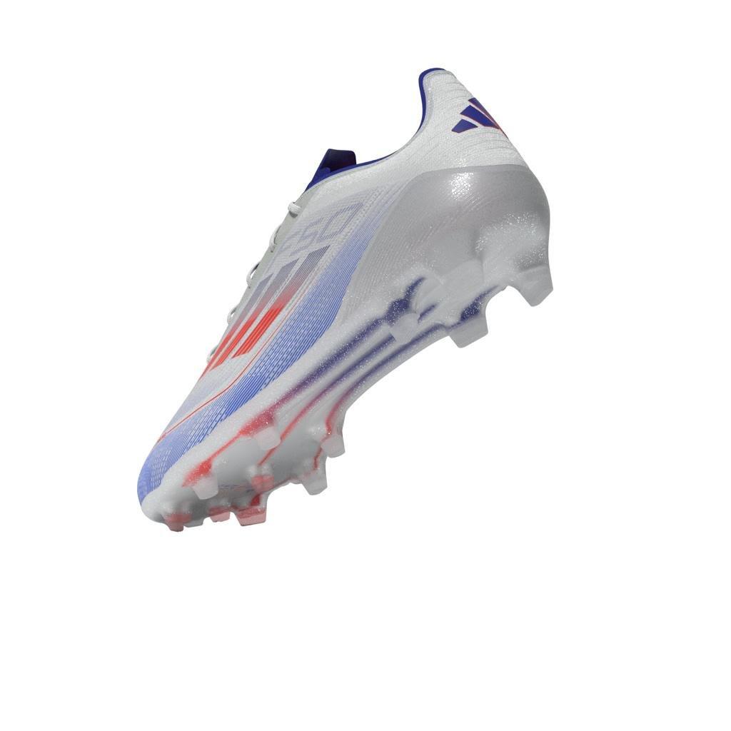 Unisex F50 Elite Firm Ground Boots, White, A901_ONE, large image number 14