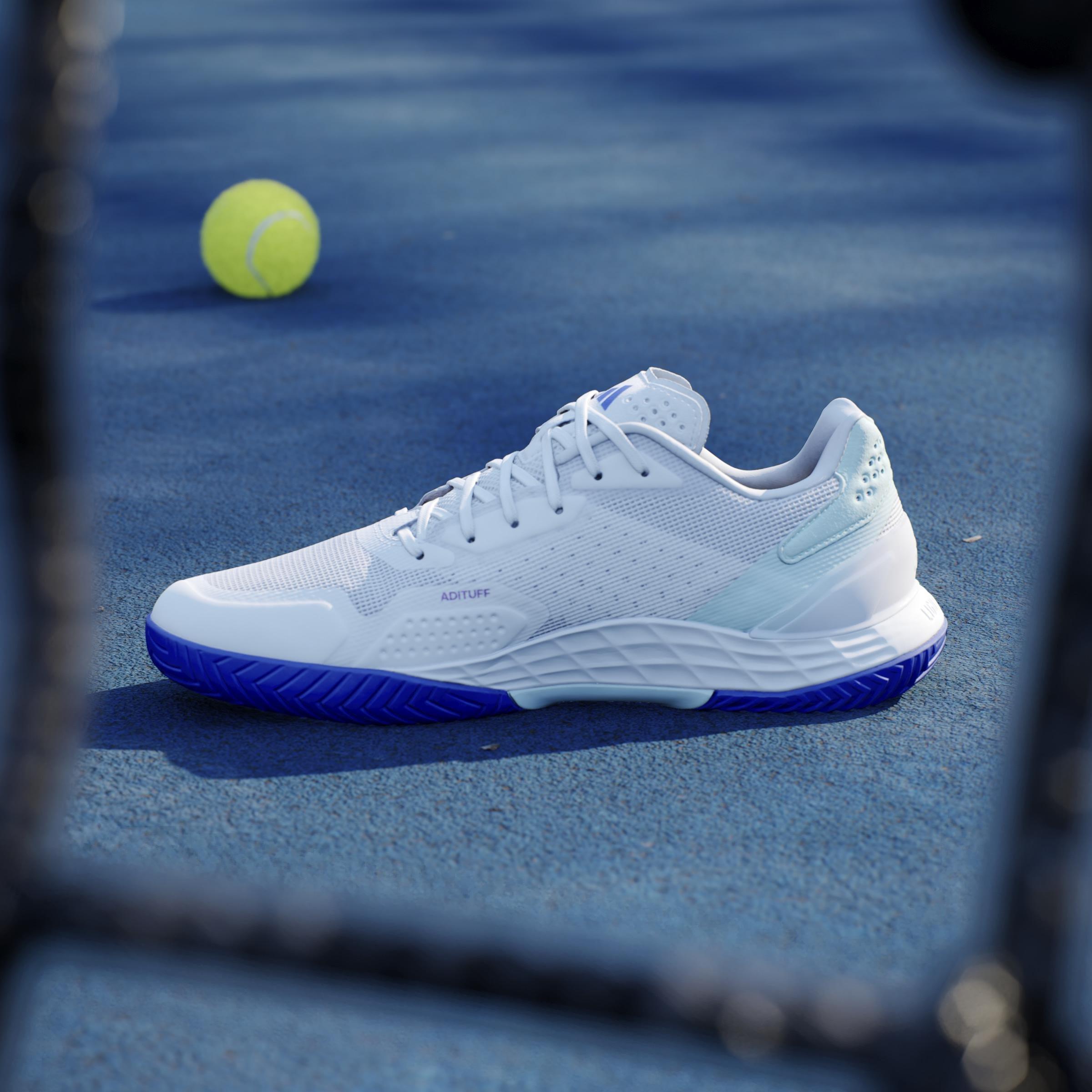 Defiant Speed 2 Tennis Shoes, White, A901_ONE, large image number 9