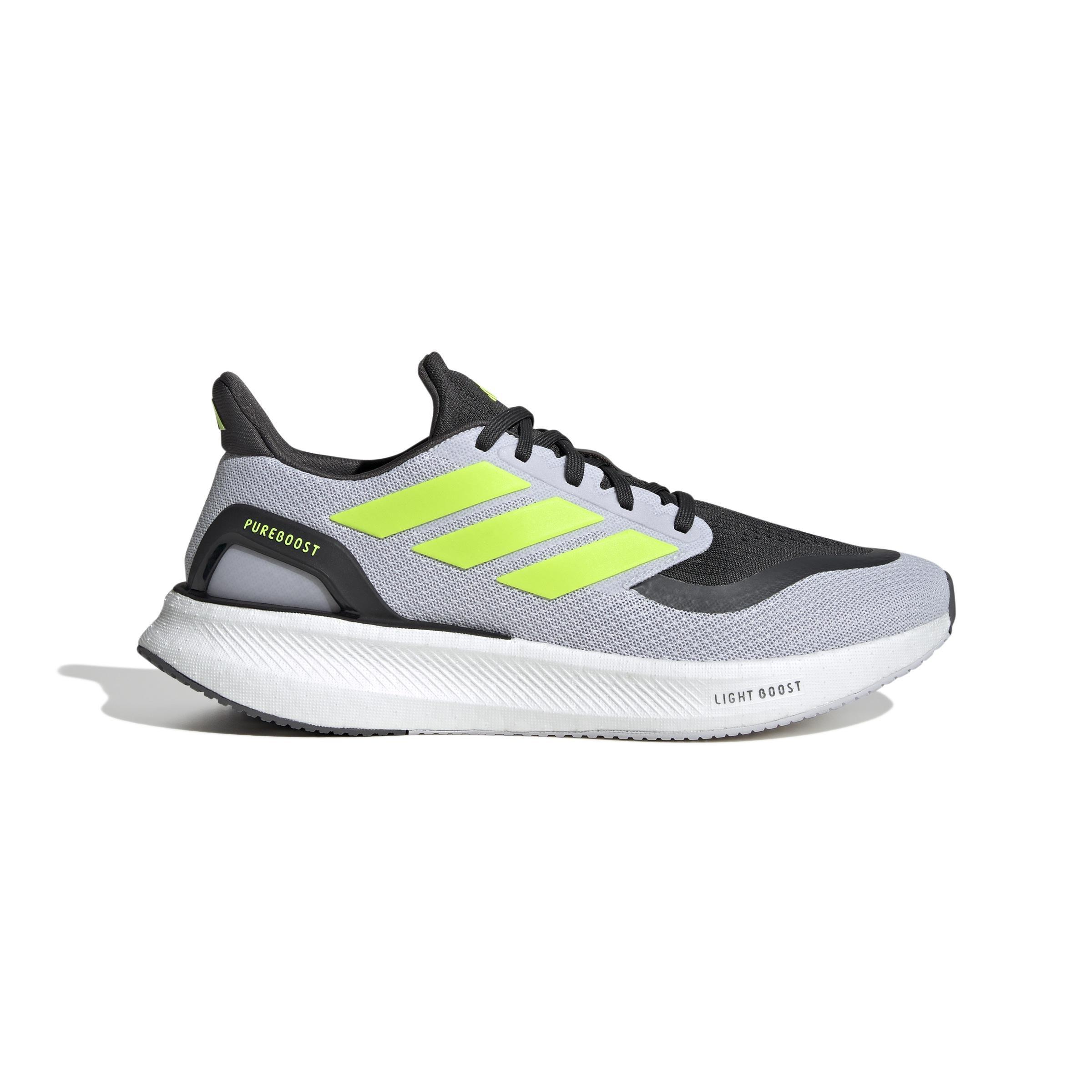 Pureboost 5 Running Shoes, Grey, A901_ONE, large image number 0