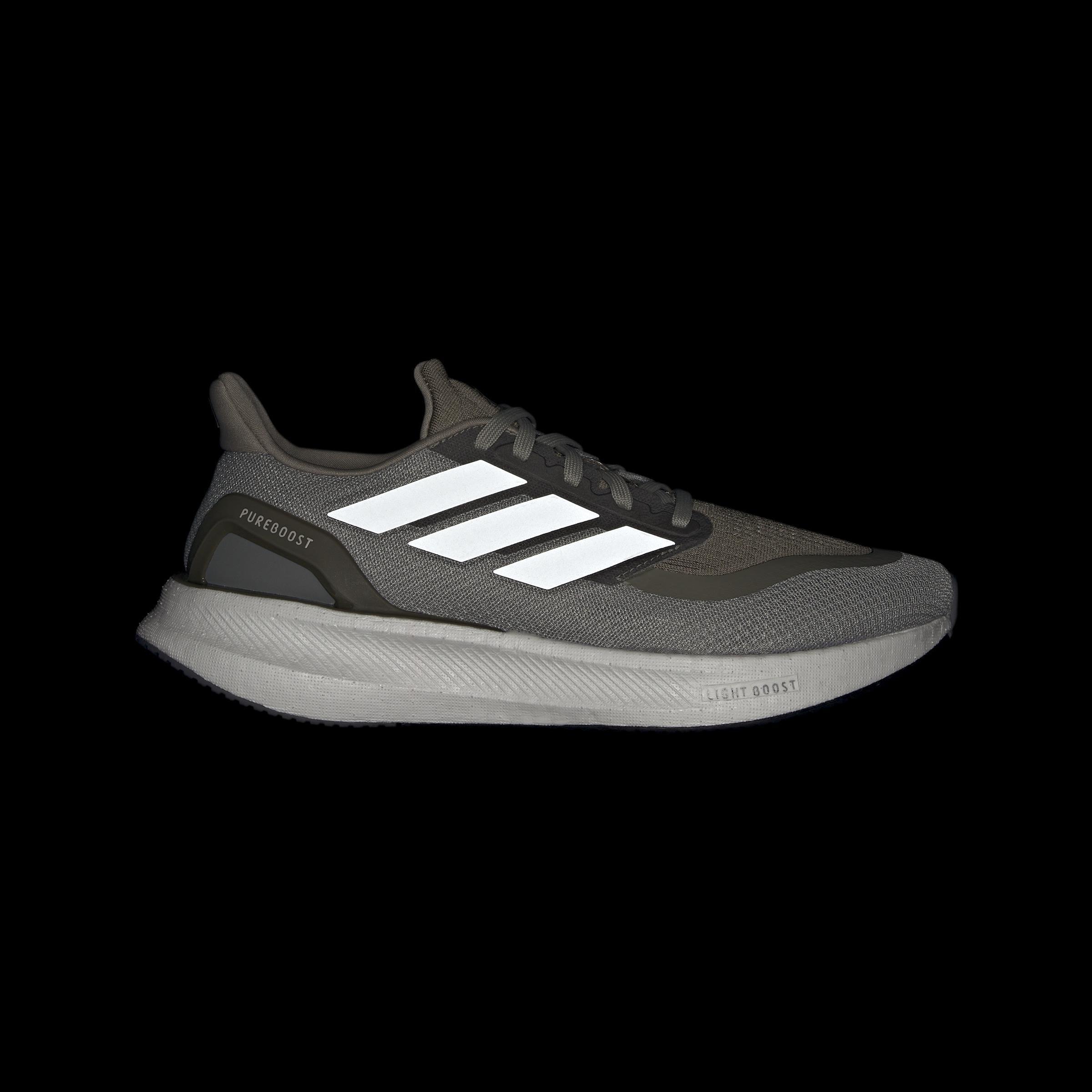 Pureboost 5 Running Shoes, Green, A901_ONE, large image number 8
