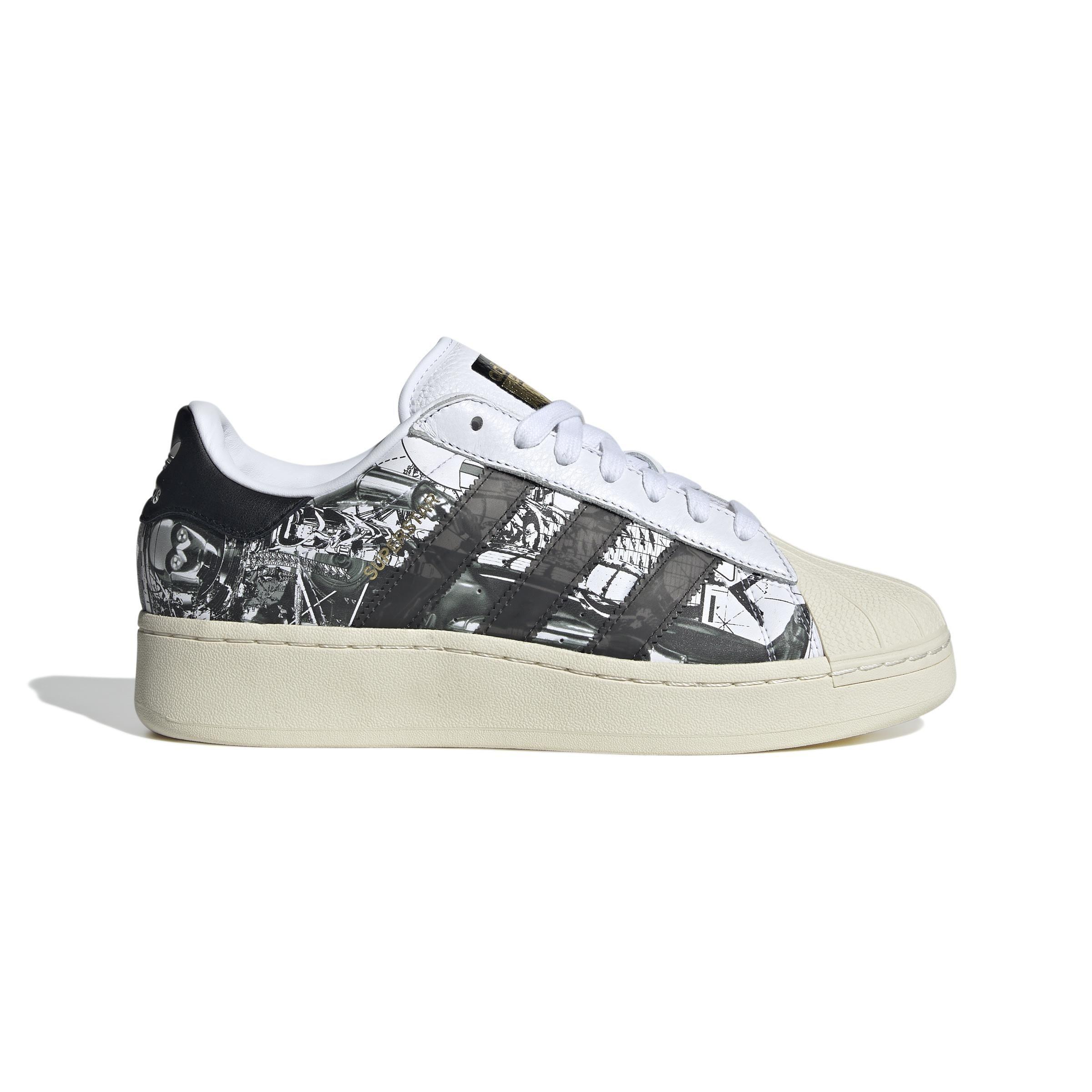 Unisex adidas Star Wars Superstar XLG Nanzuka Shoes, White, A901_ONE, large image number 0