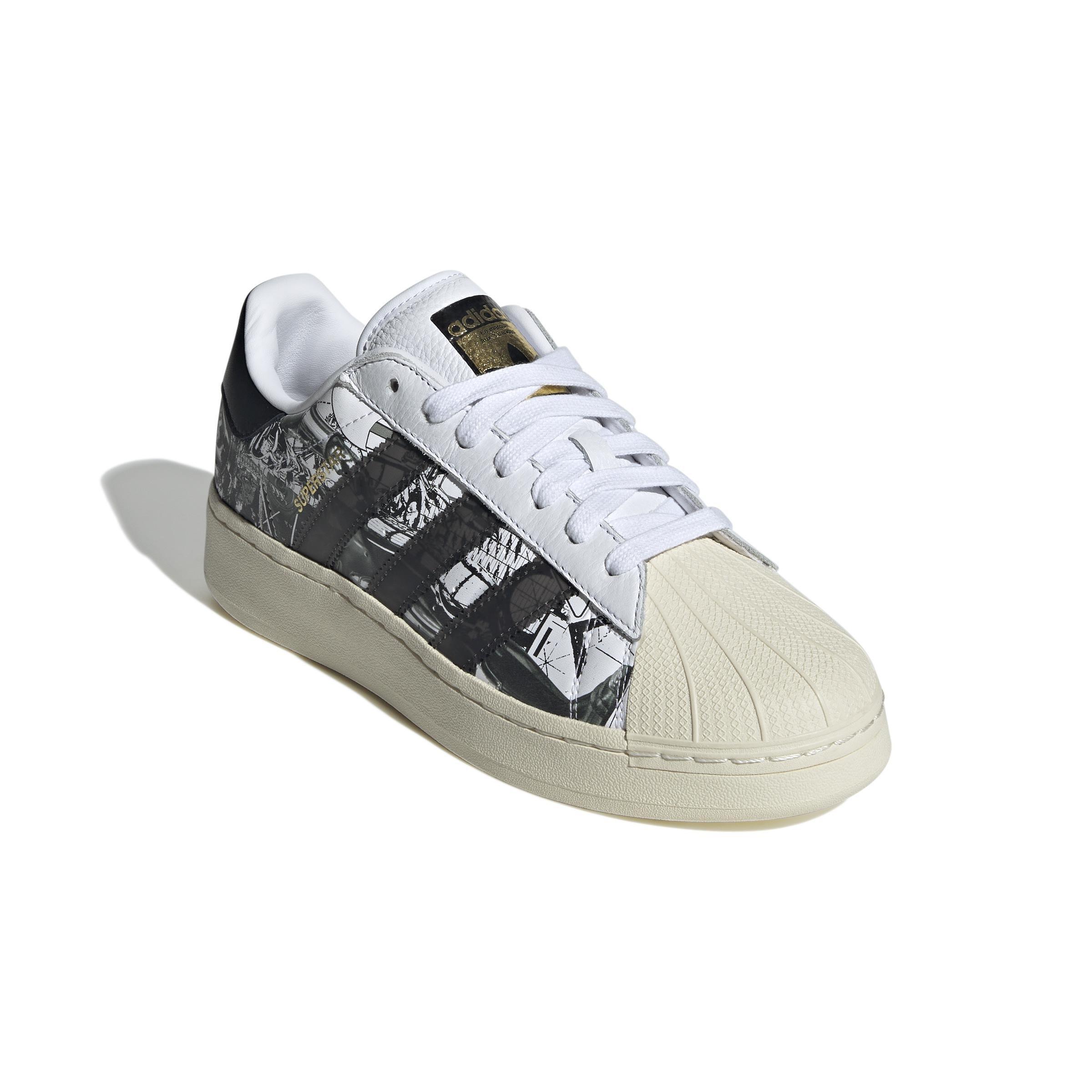 Unisex adidas Star Wars Superstar XLG Nanzuka Shoes, White, , large image number 2