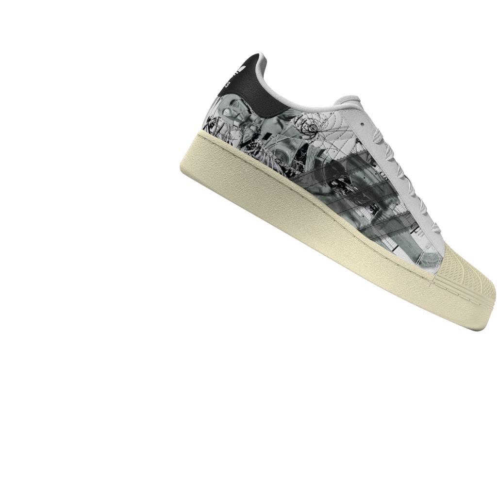 Unisex adidas Star Wars Superstar XLG Nanzuka Shoes, White, , large image number 8