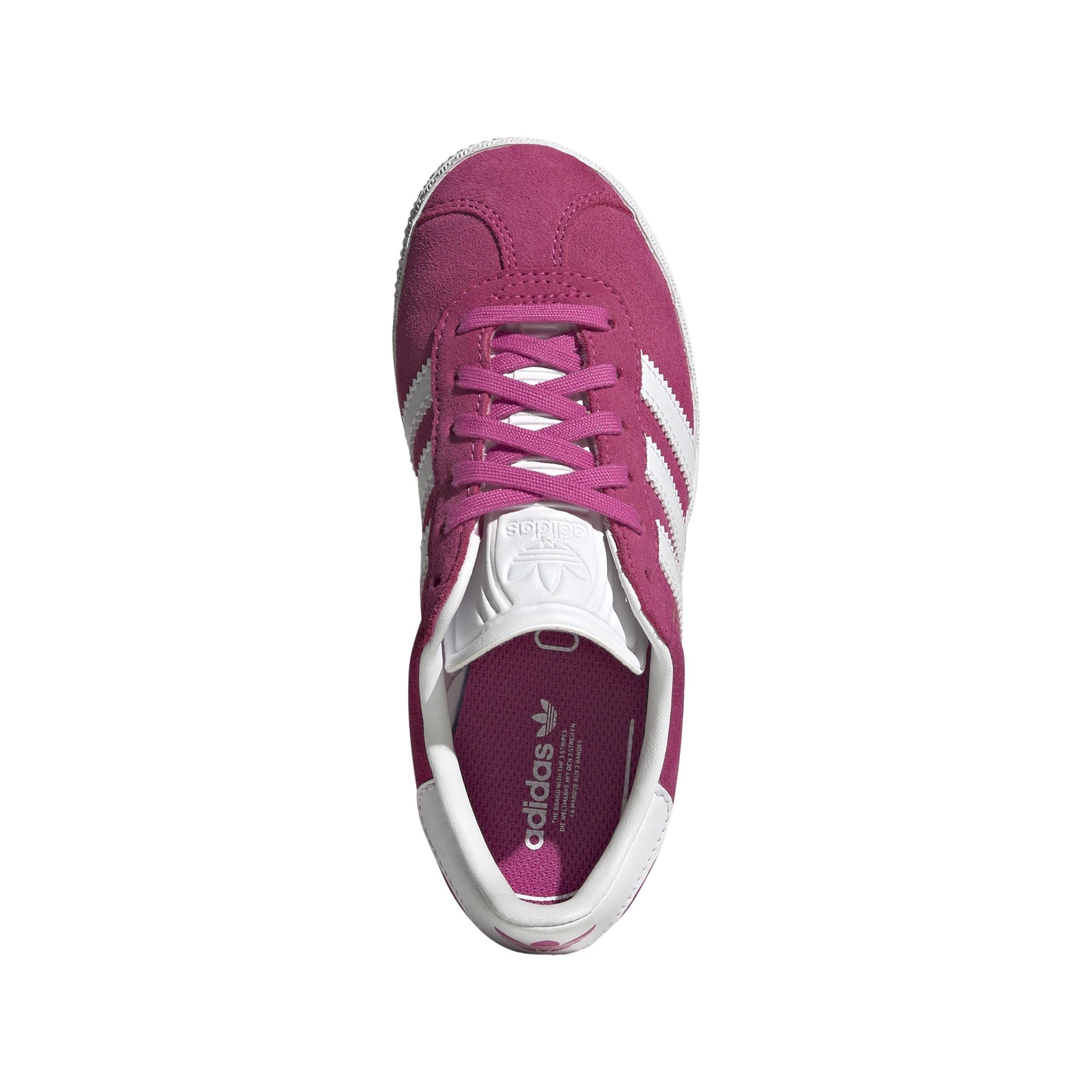 Unisex Kids Gazelle Shoes, Pink, A901_ONE, large image number 1