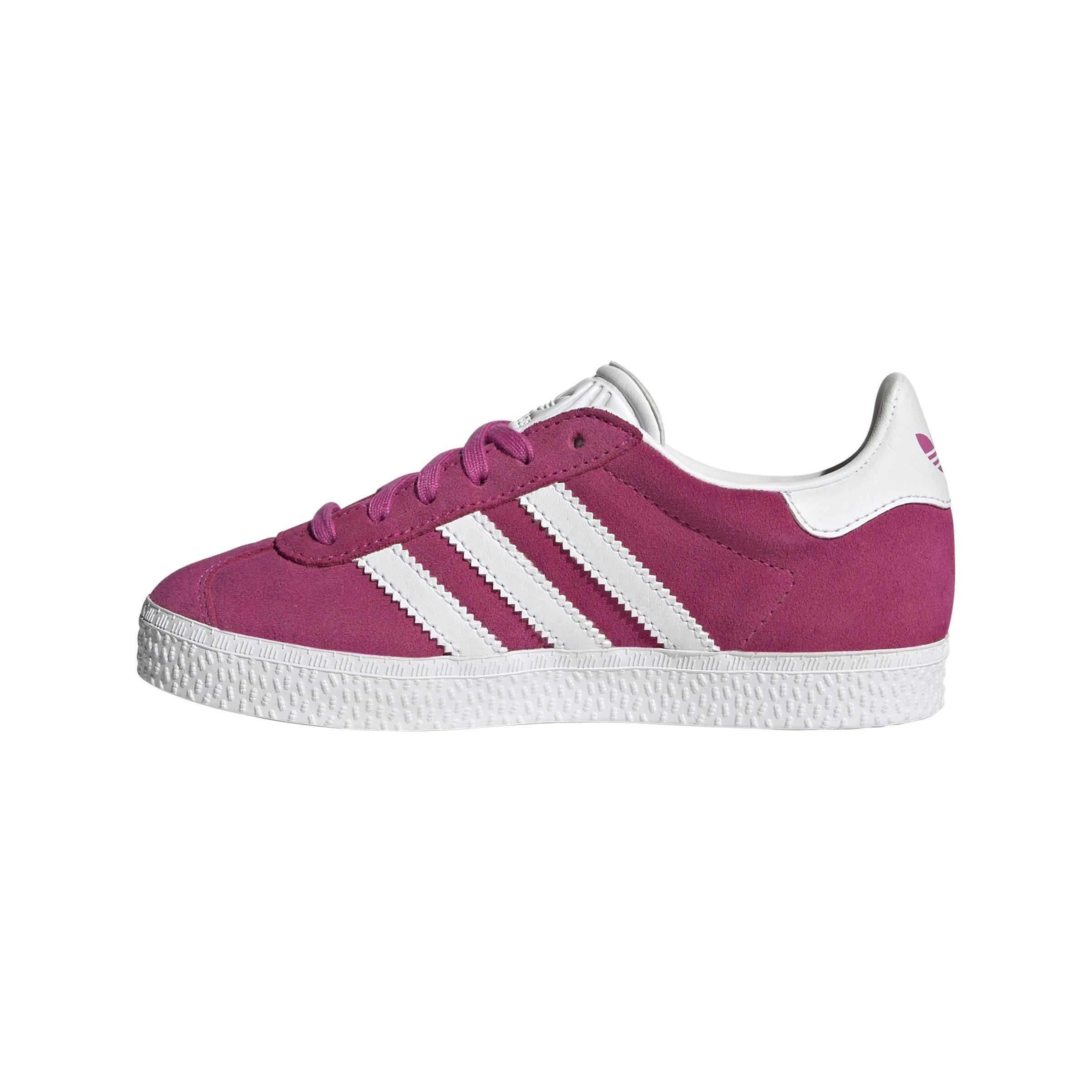 Unisex Kids Gazelle Shoes, Pink, A901_ONE, large image number 7