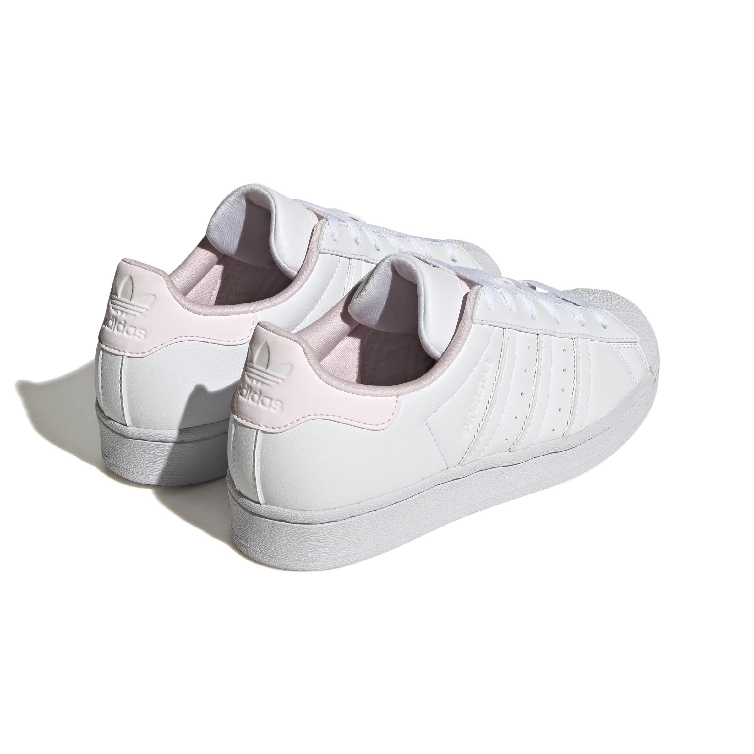 Unisex Kids Superstar Shoes, White, A901_ONE, large image number 1
