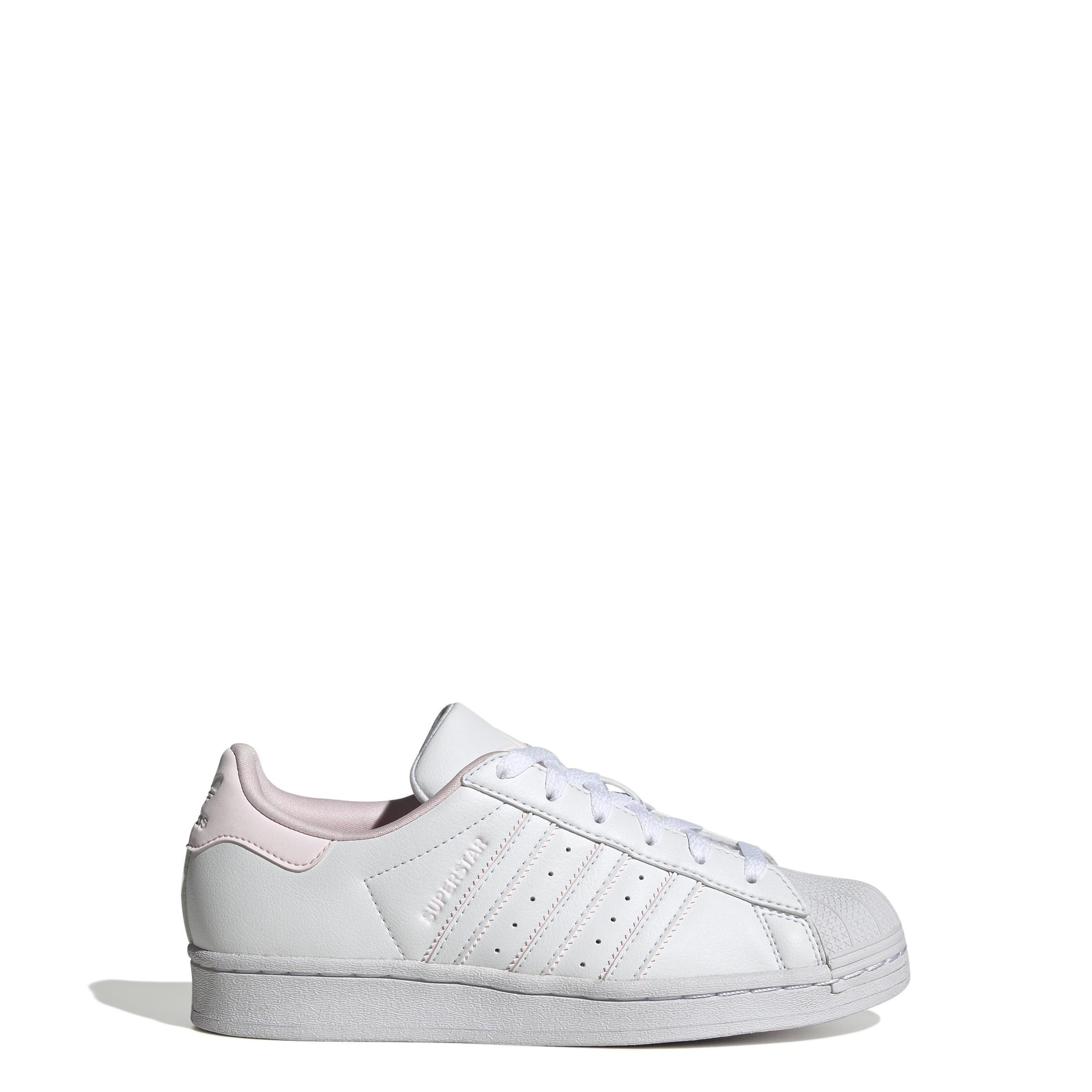 Unisex Kids Superstar Shoes, White, A901_ONE, large image number 14