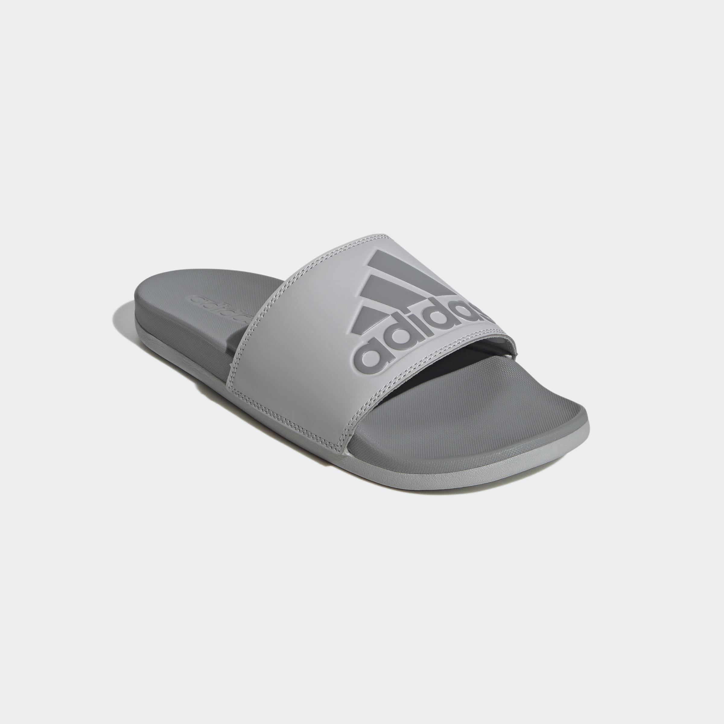 Unisex Adilette Comfort Slides, Grey, A901_ONE, large image number 2