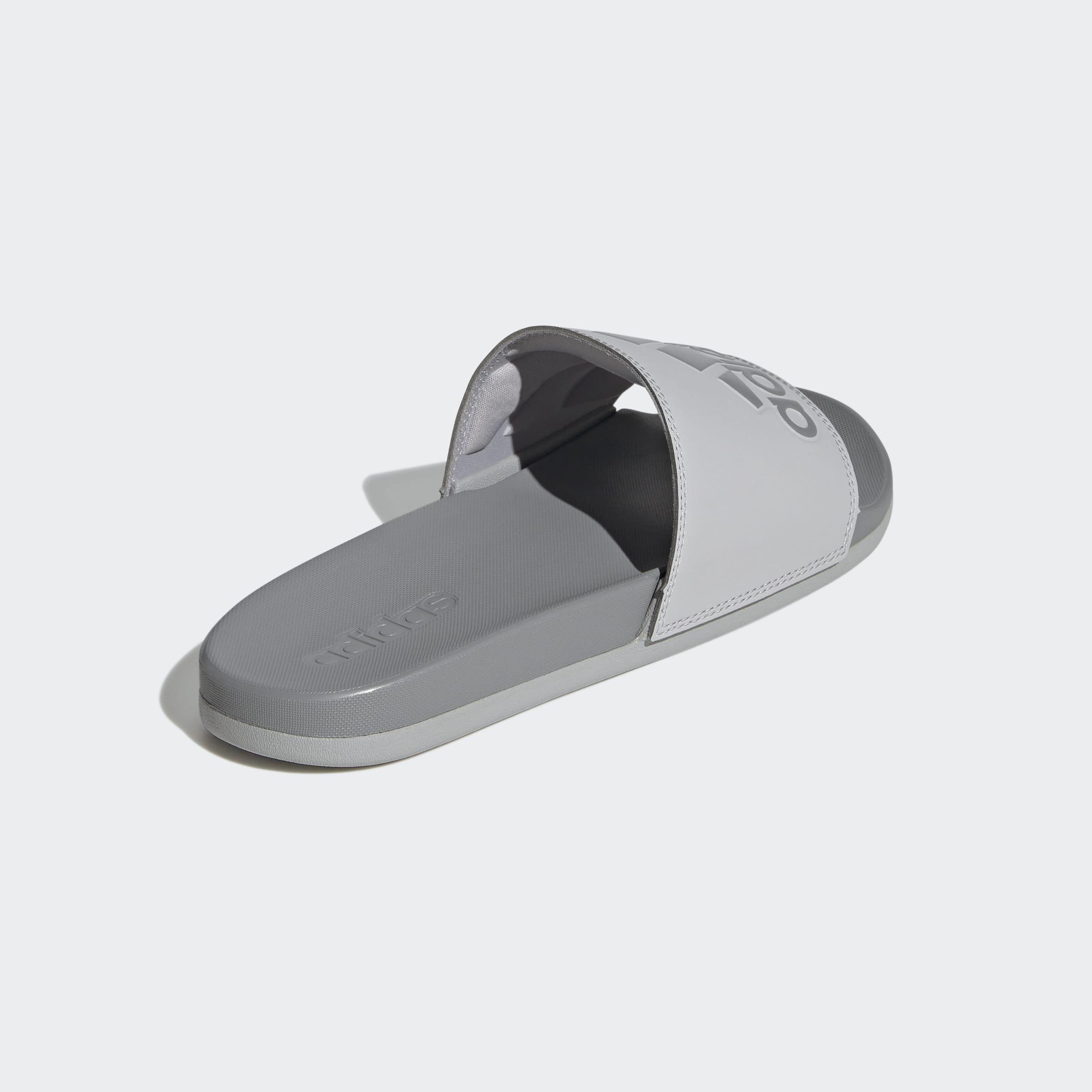 Unisex Adilette Comfort Slides, Grey, A901_ONE, large image number 3