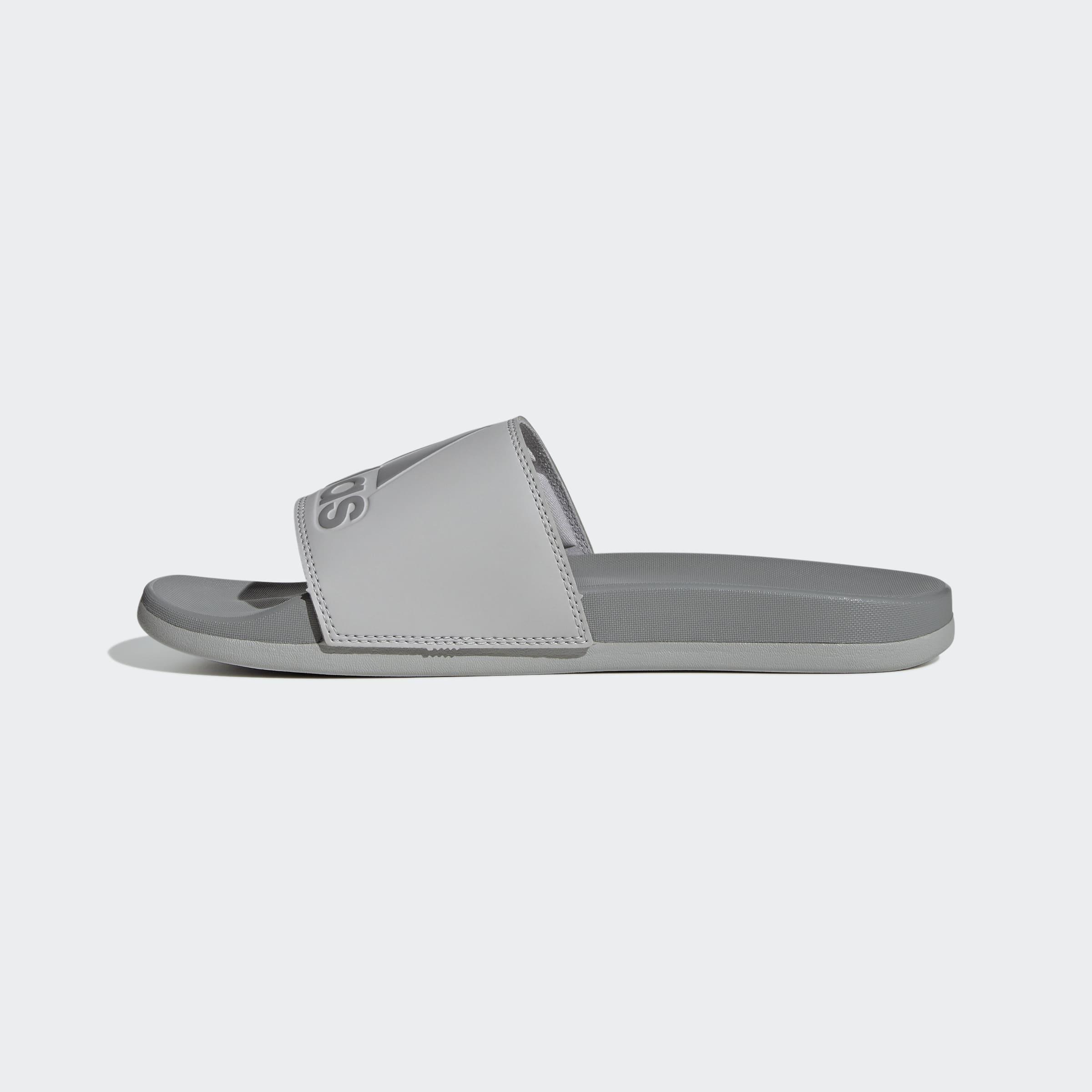 Unisex Adilette Comfort Slides, Grey, A901_ONE, large image number 6