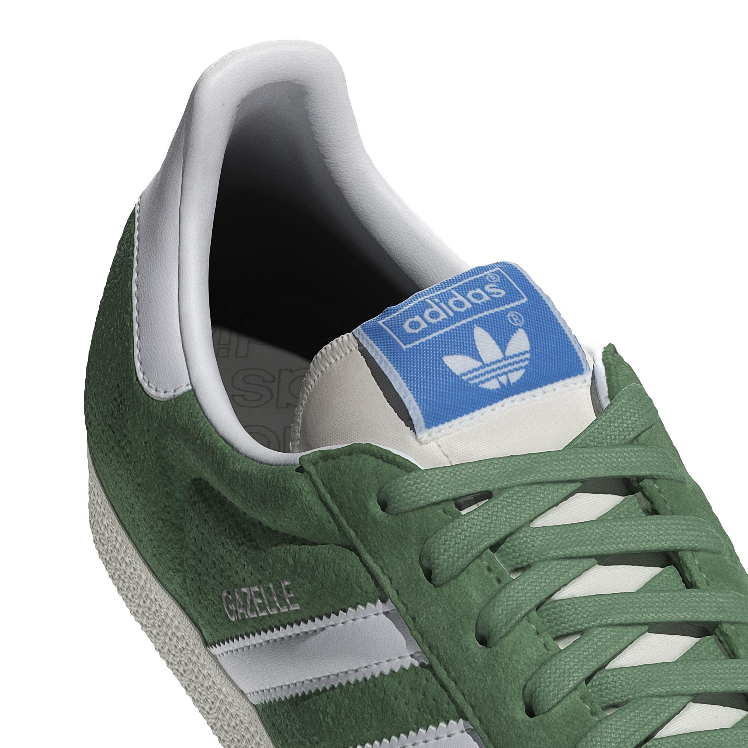 Gazelle Shoes, Green, A901_ONE, large image number 4
