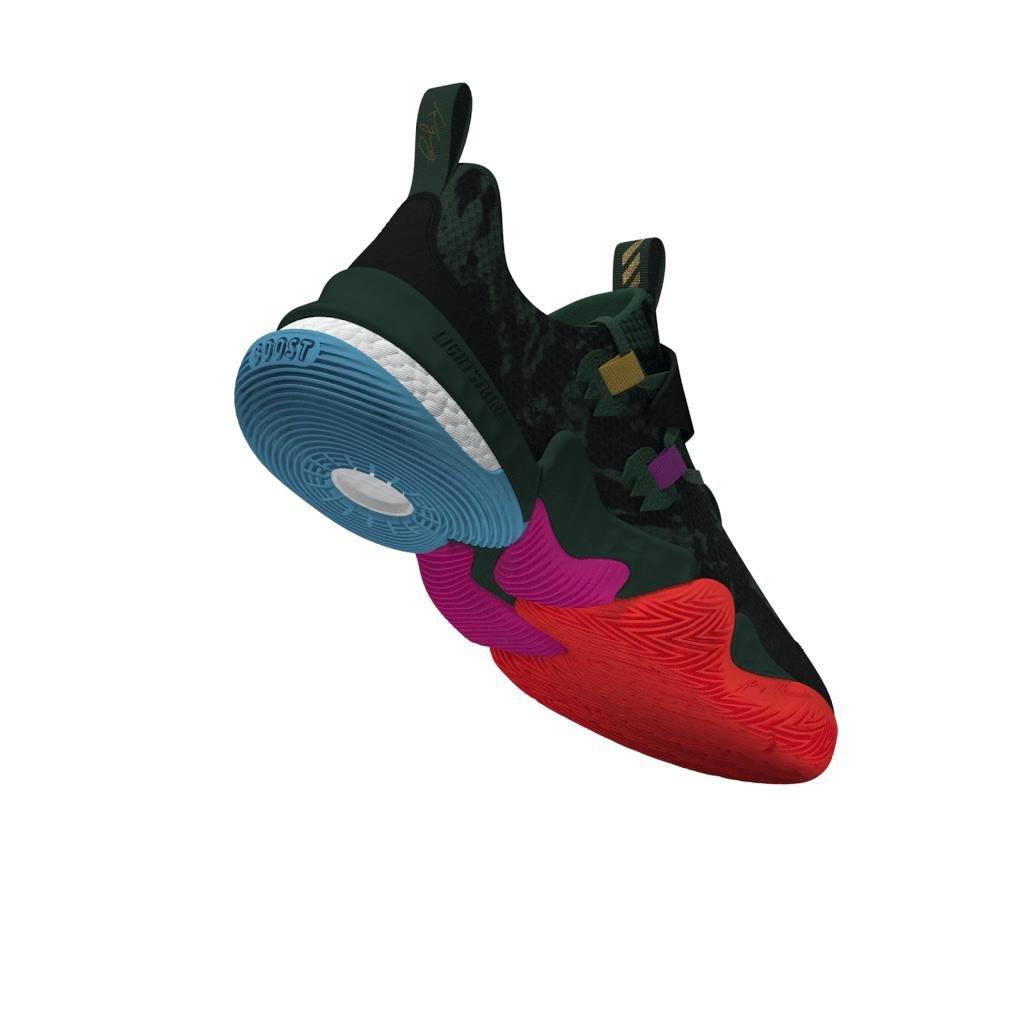 Unisex Trae Young 1 Shoes, Green, , large image number 14