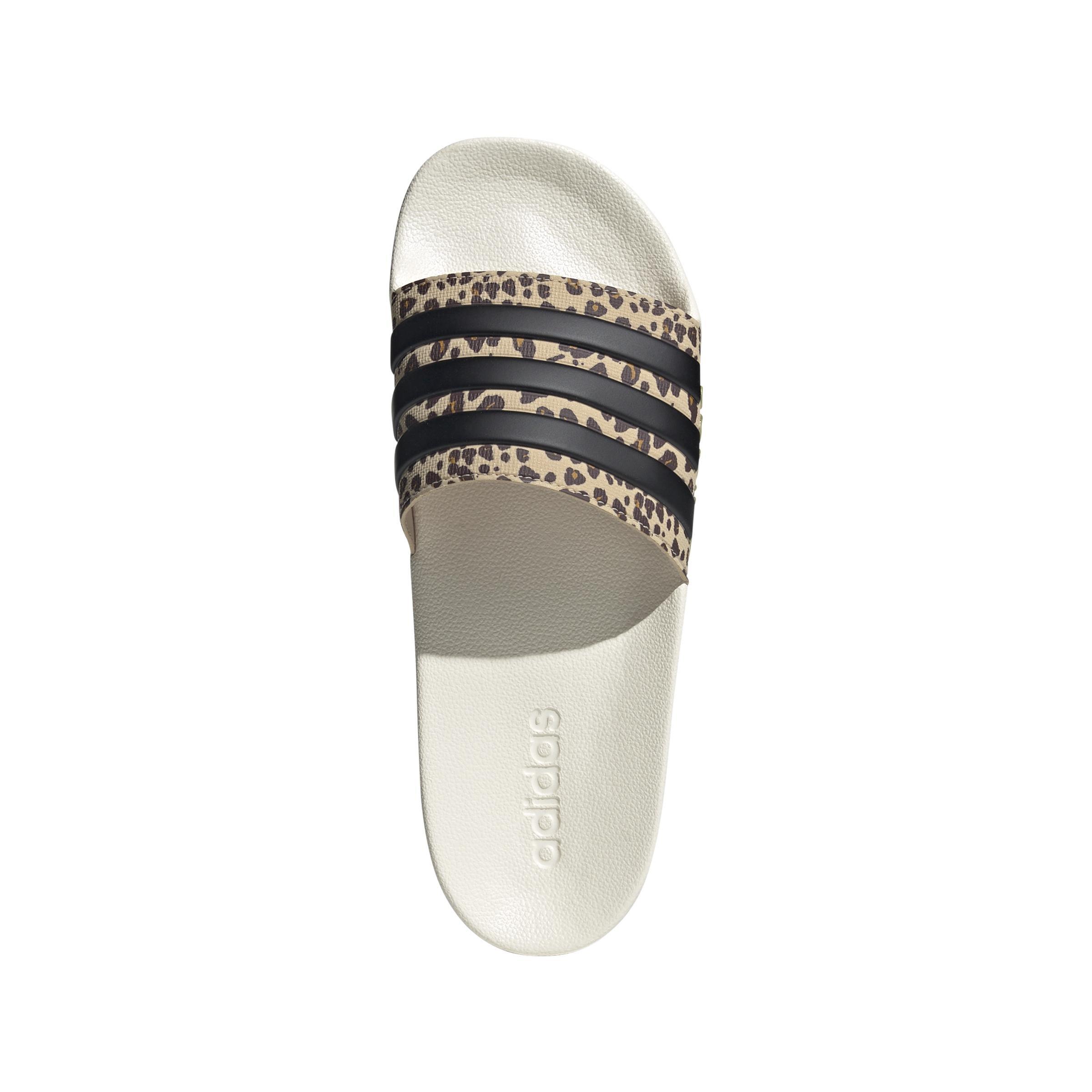 Unisex Adilette Shower Slides, White, A901_ONE, large image number 1
