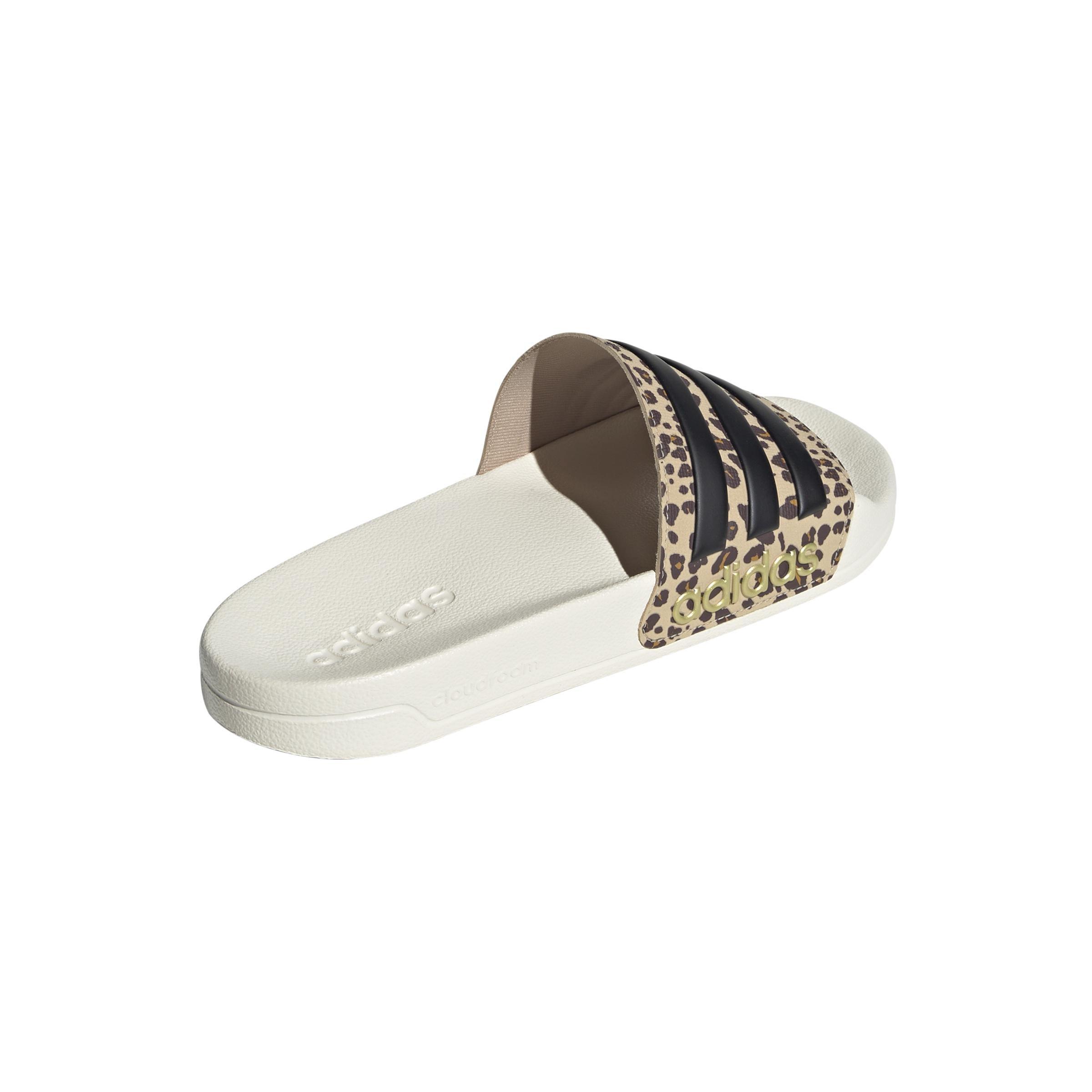 Unisex Adilette Shower Slides, White, A901_ONE, large image number 3