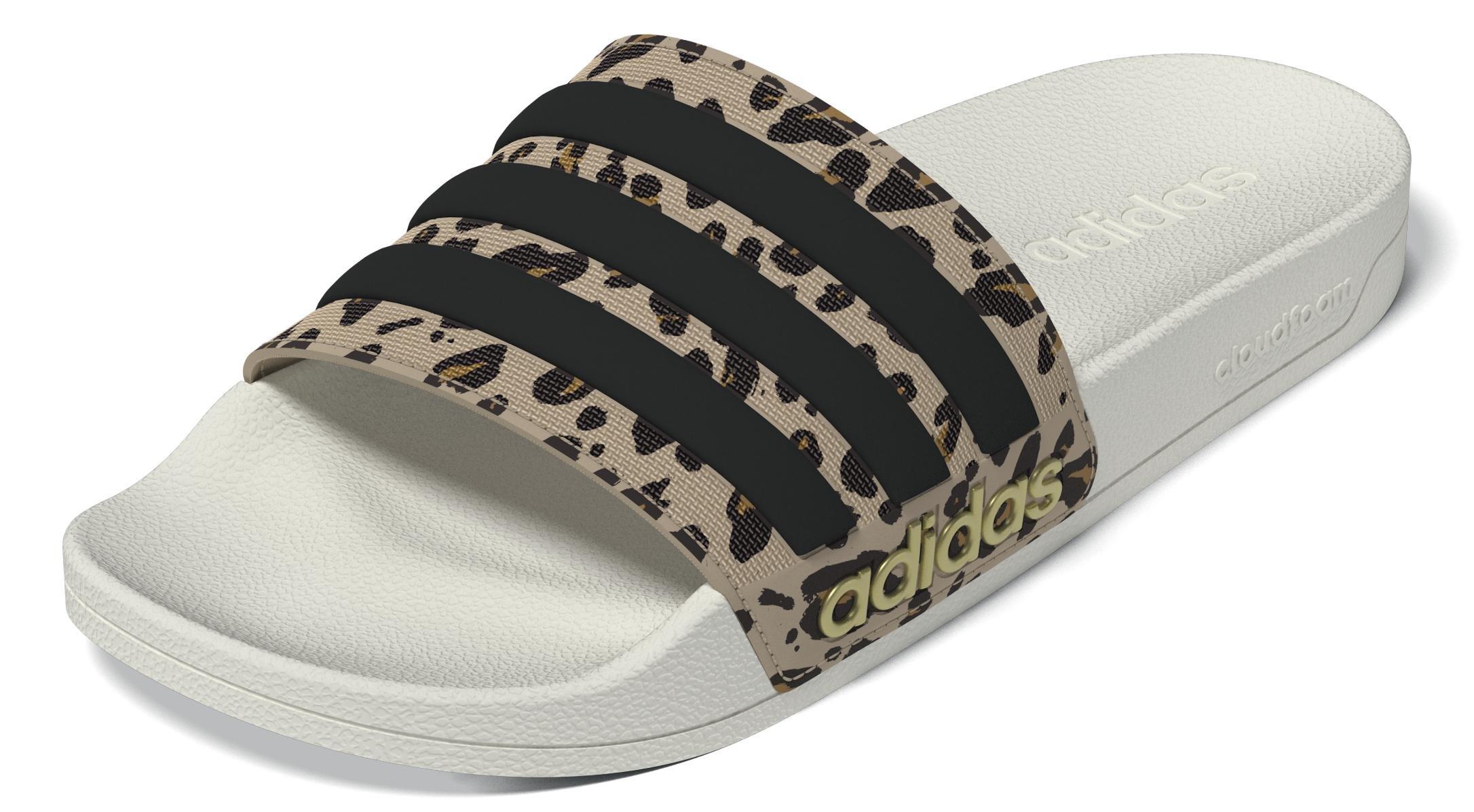 Unisex Adilette Shower Slides, White, A901_ONE, large image number 7