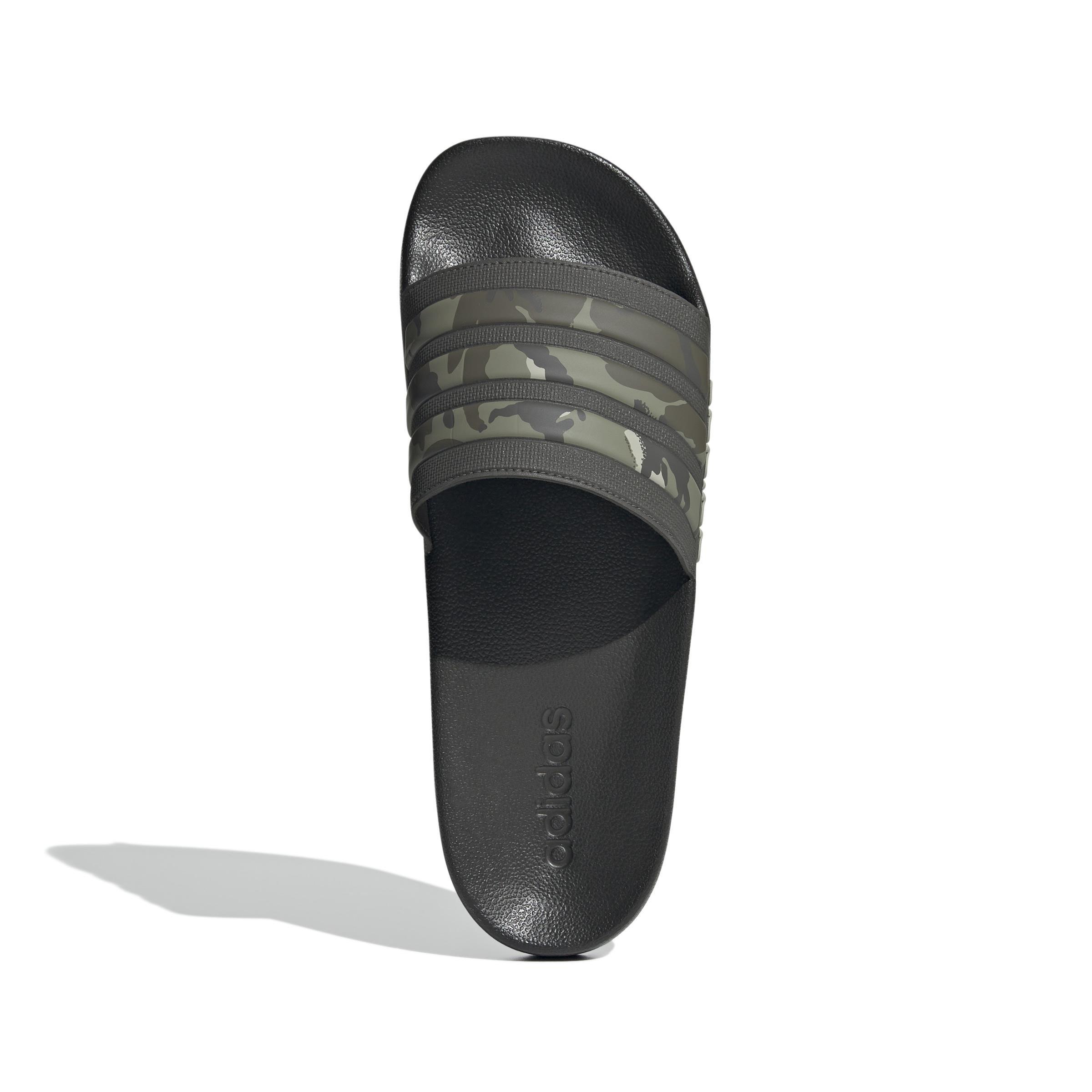 Unisex Adilette Shower Slides, Green, A901_ONE, large image number 1