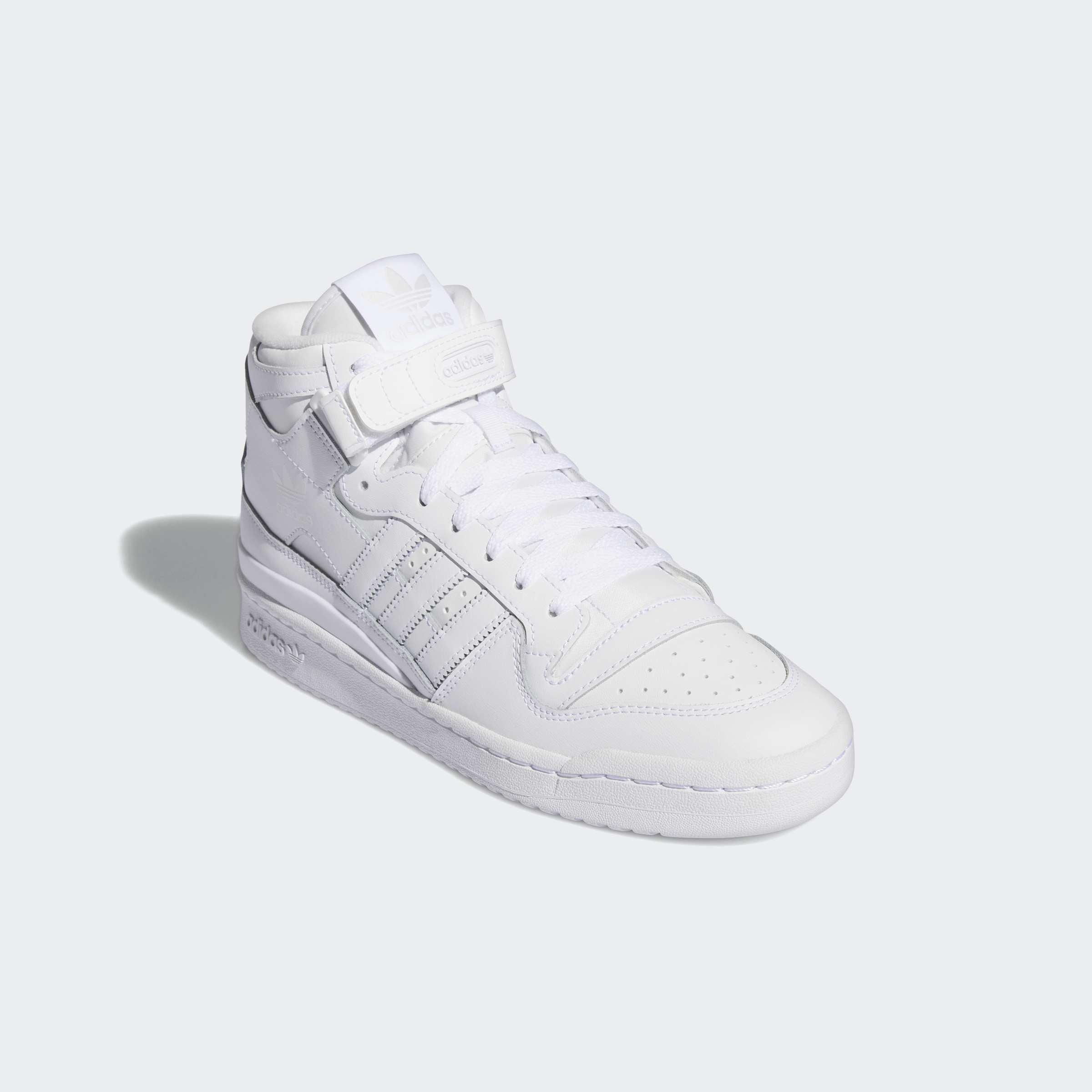 Forum Mid Shoes, White, A901_ONE, large image number 2