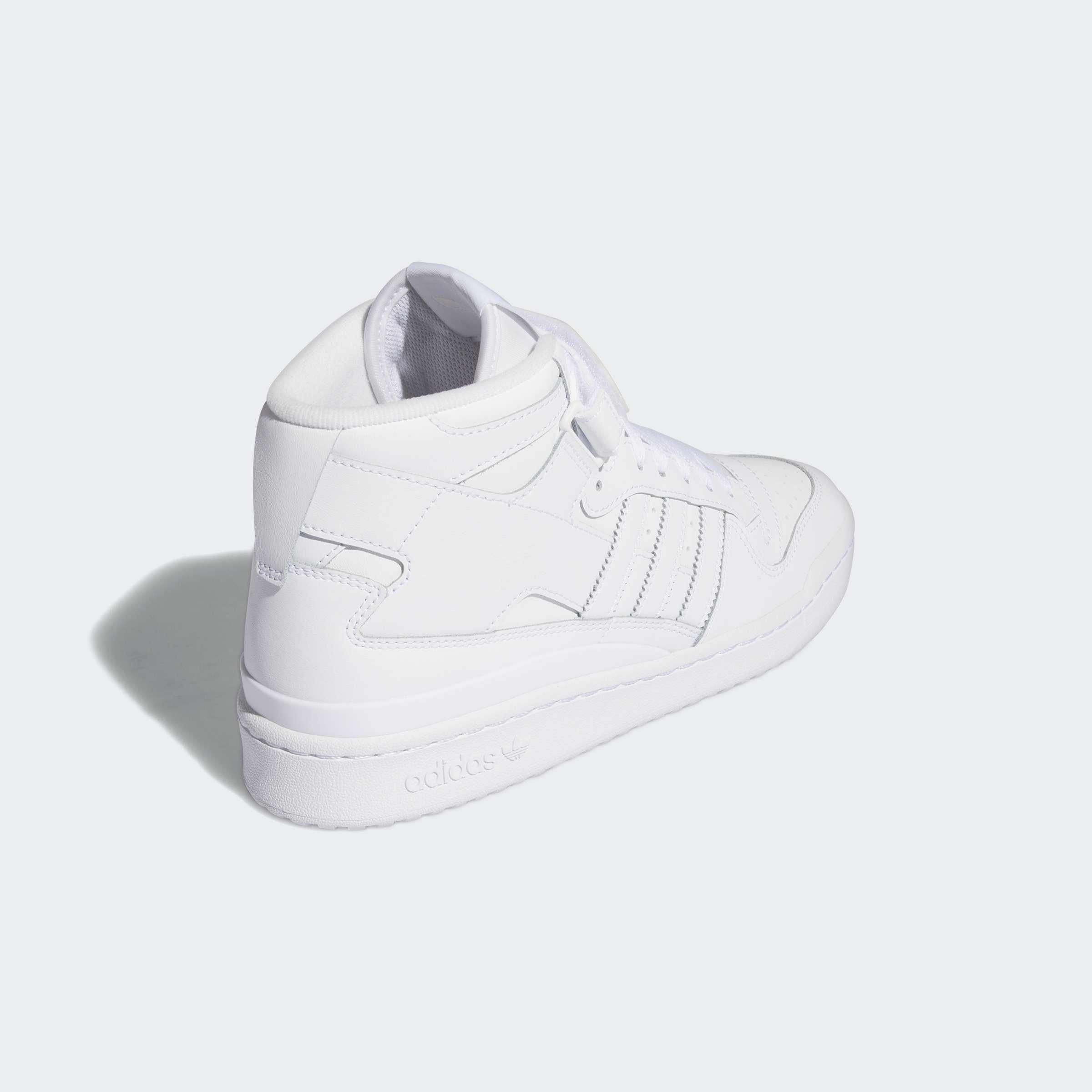 Forum Mid Shoes, White, A901_ONE, large image number 3