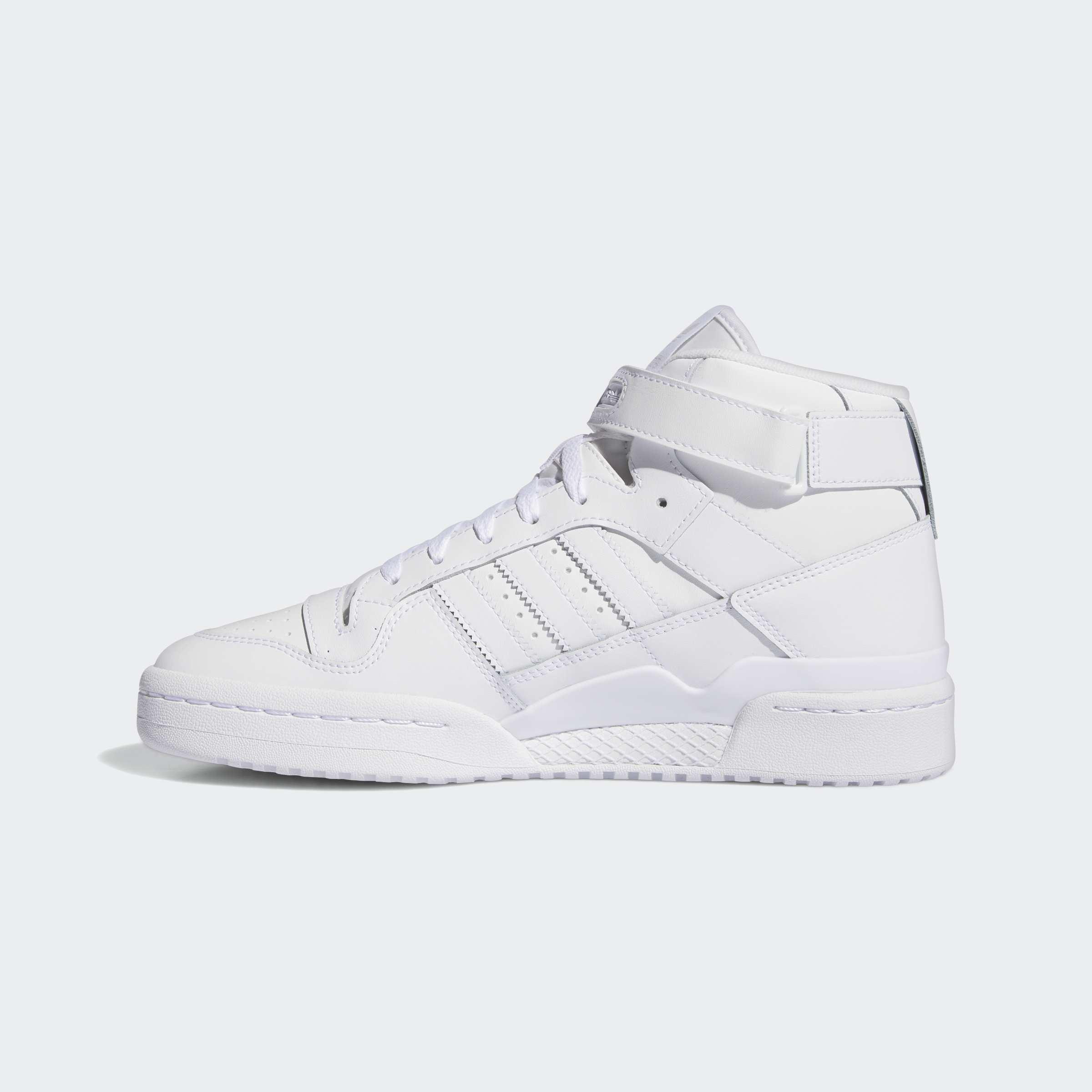 Forum Mid Shoes, White, A901_ONE, large image number 6