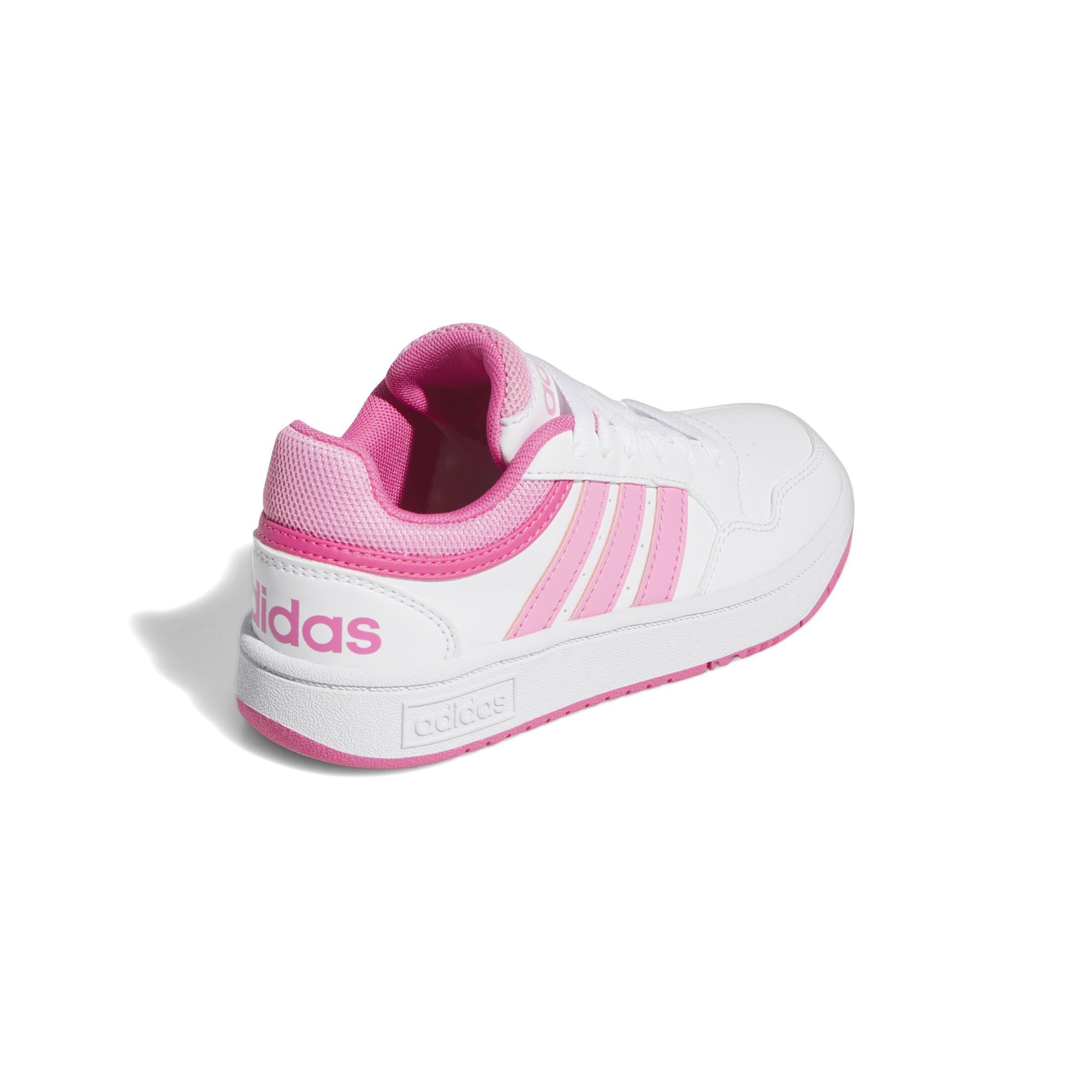 Unisex Hoops Shoes, White, A901_ONE, large image number 3