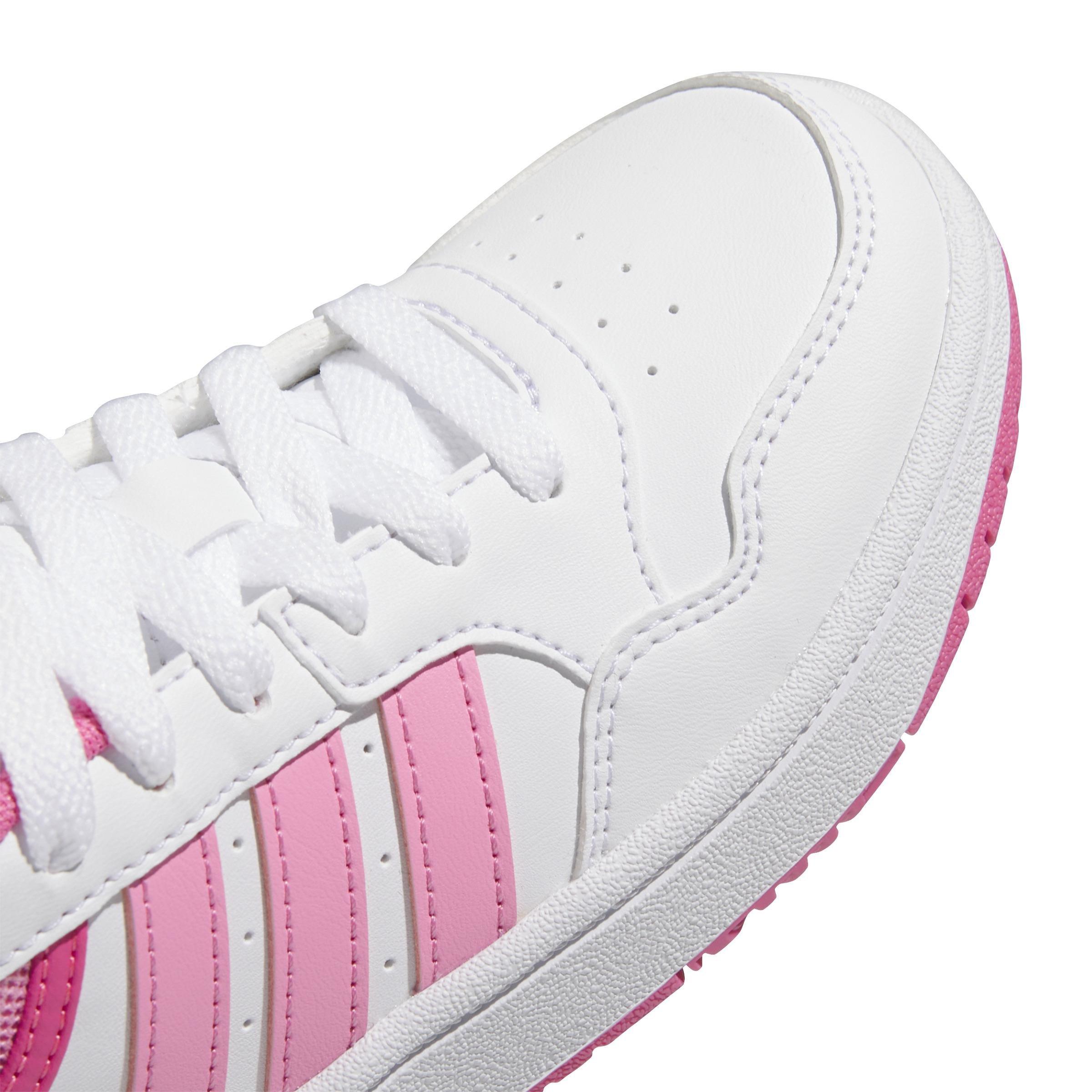 Unisex Kids Hoops Shoes, White, , large image number 5