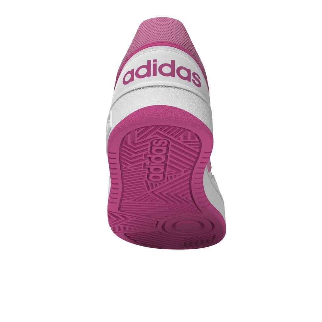 Unisex Kids Hoops Shoes, White, , large image number 6