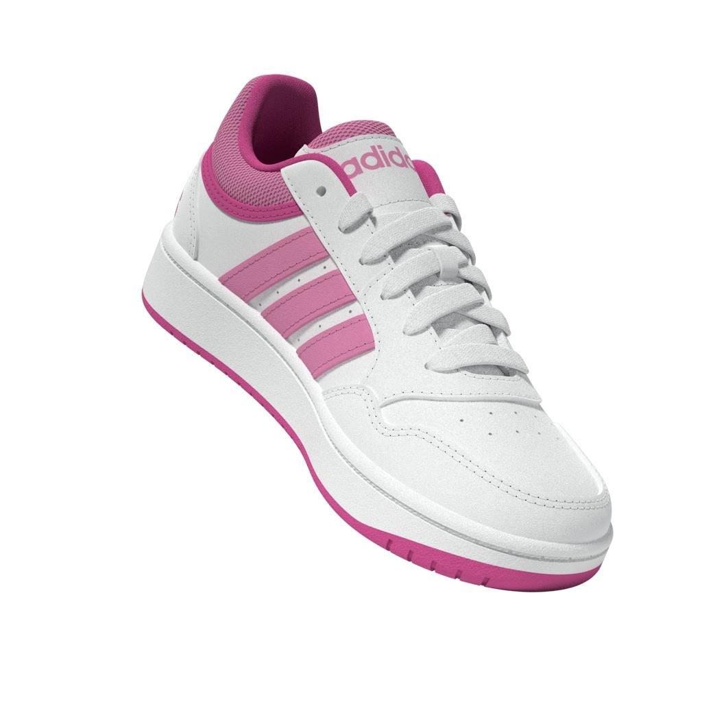 Unisex Kids Hoops Shoes, White, , large image number 14