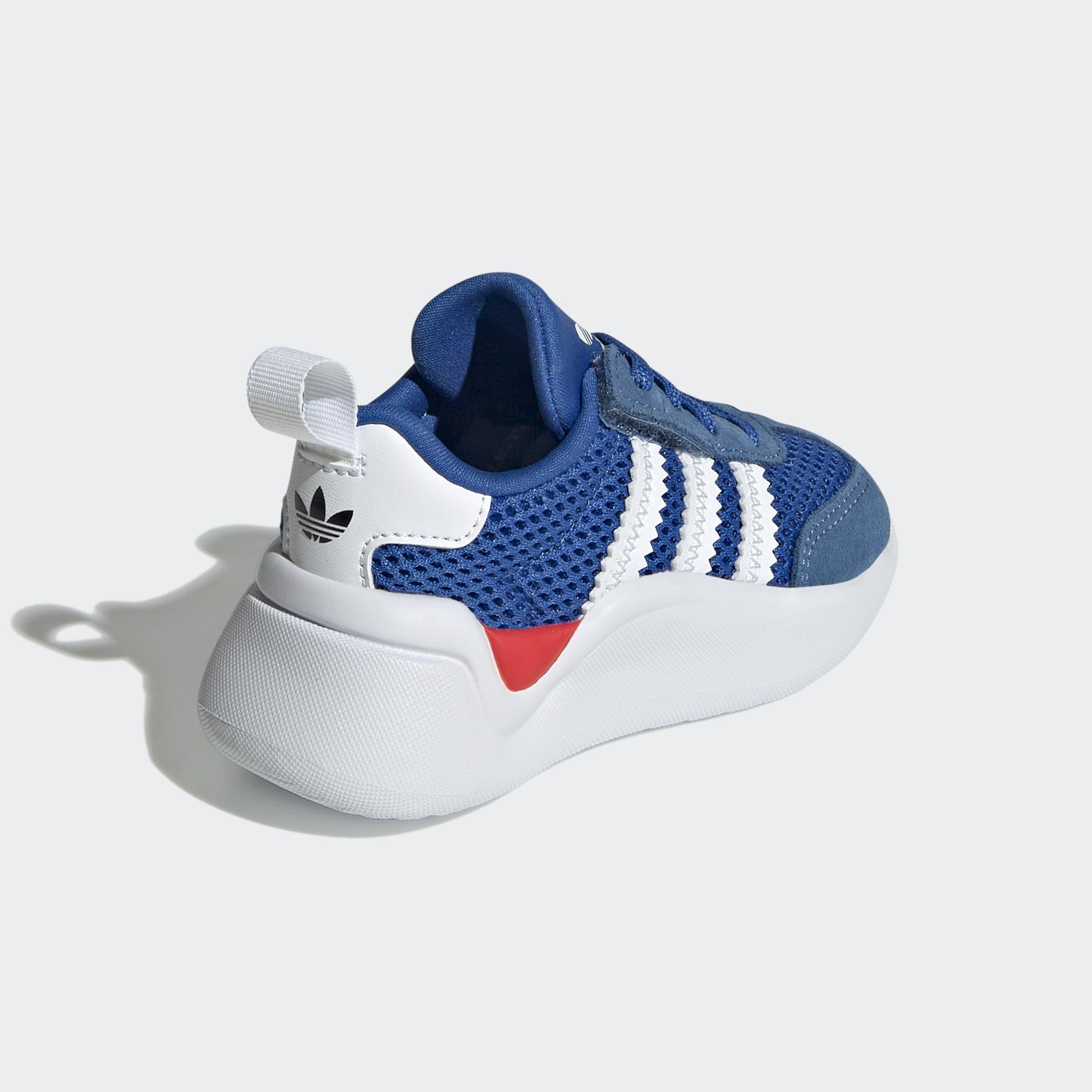 Kids Unisex Adifom 70s Comfort Closure Elastic Laces Shoes, Blue, A901_ONE, large image number 3