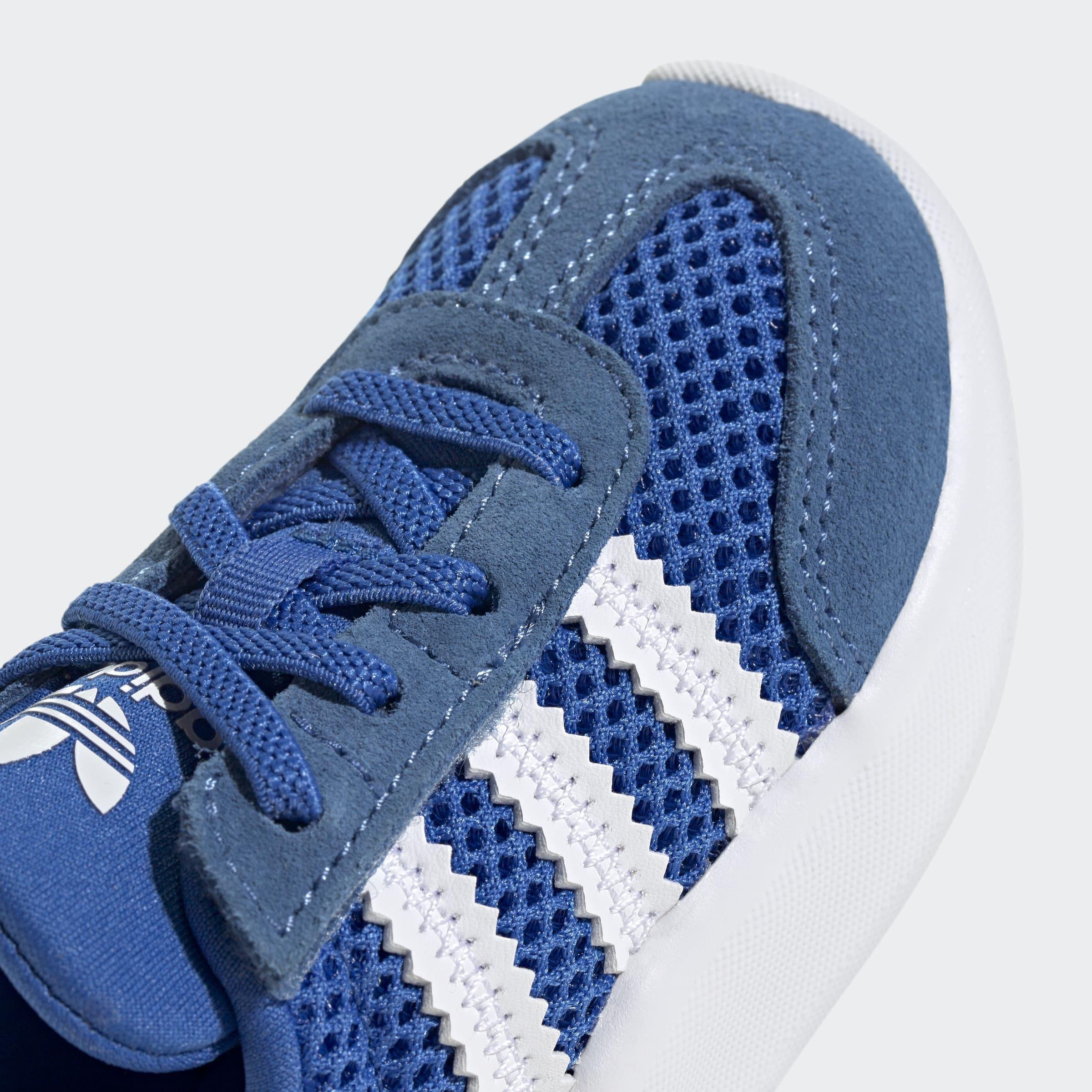 Kids Unisex Adifom 70s Comfort Closure Elastic Laces Shoes, Blue, A901_ONE, large image number 5