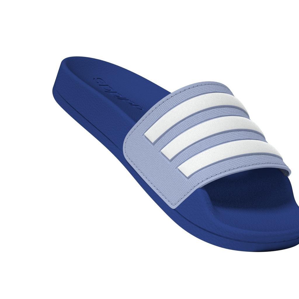 Unisex Kids Adilette Shower Slides, Blue, , large image number 8