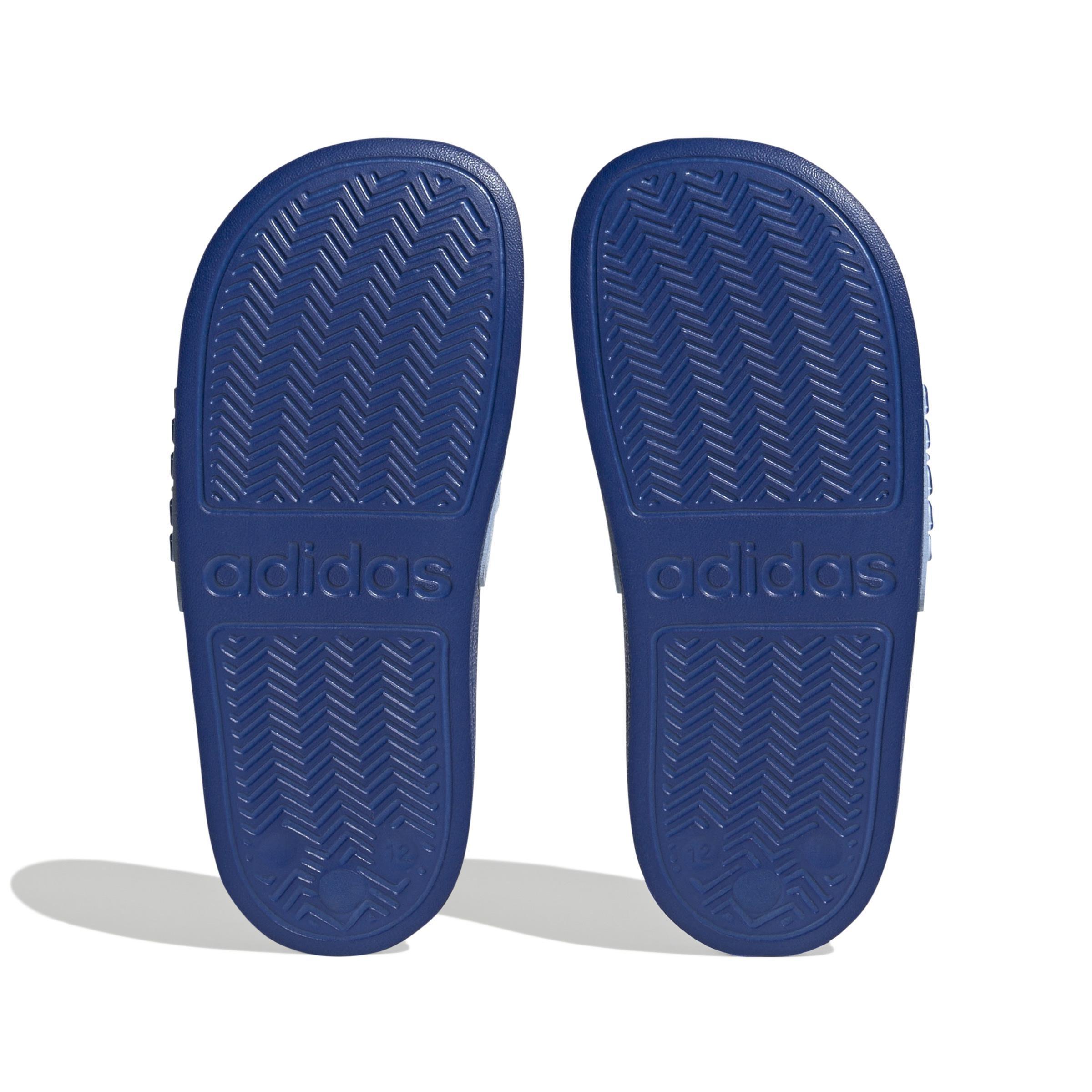 Unisex Adilette Shower Slides, Blue, A901_ONE, large image number 11